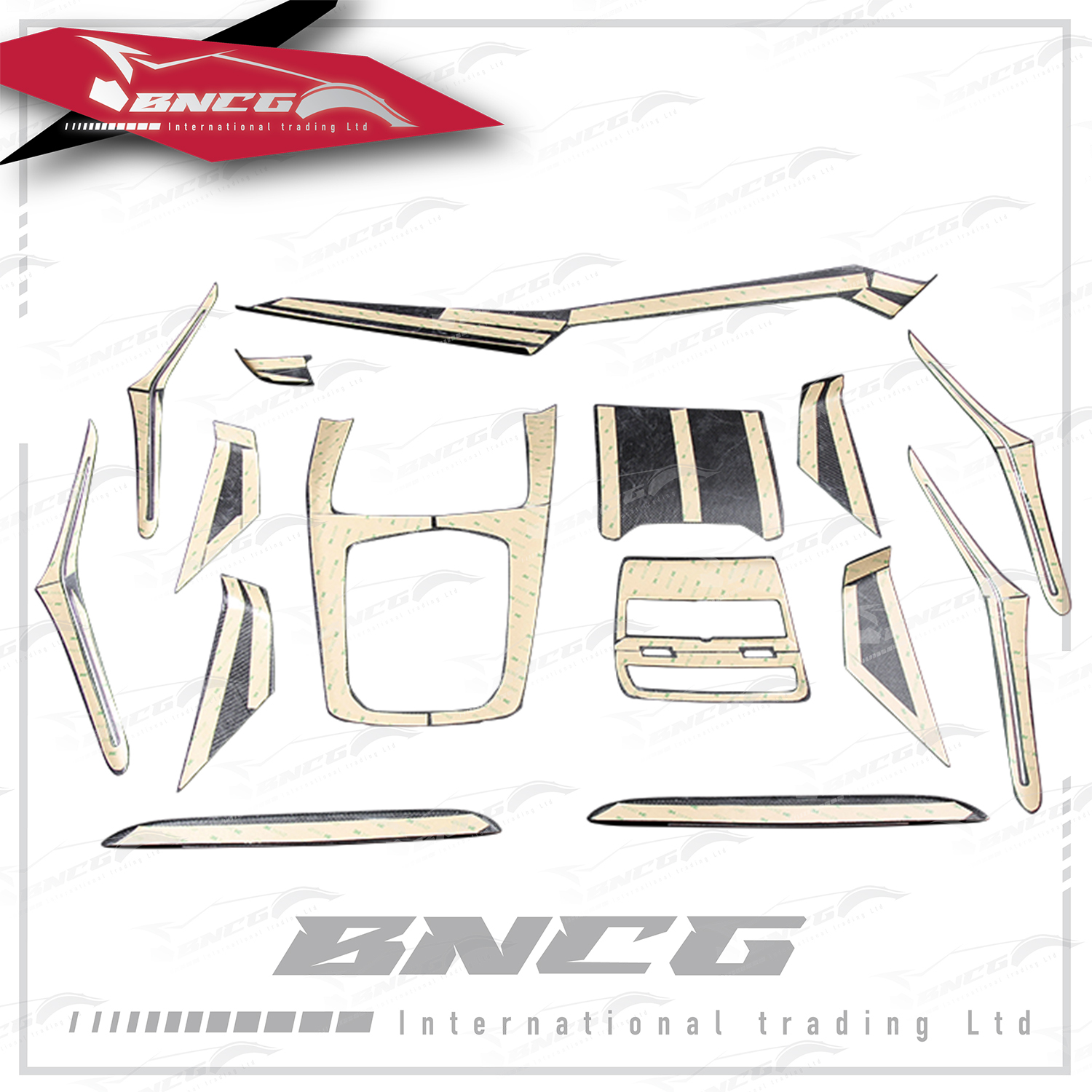 寶馬 BMW G05 X5 19-21年式 改裝 卡夢 碳纖維 內飾件 中控台 裝飾貼片 【15件套】