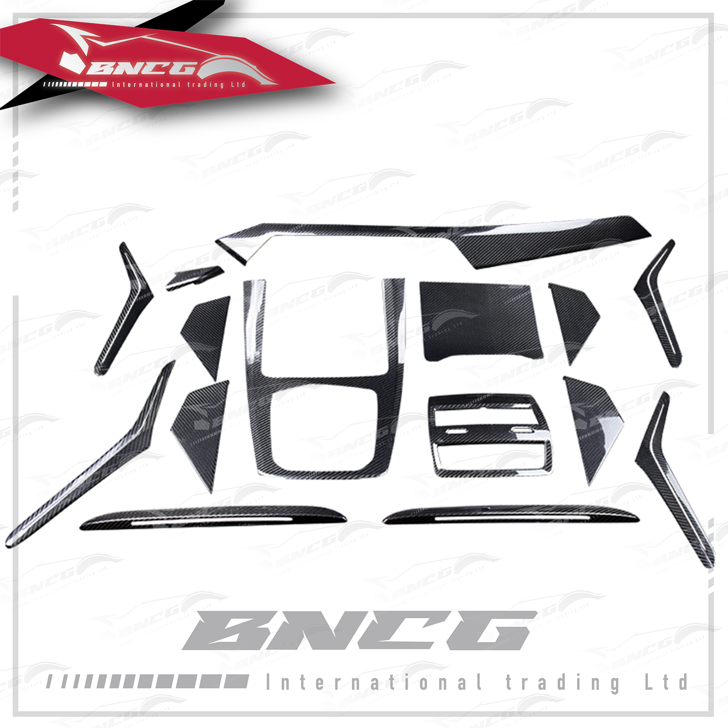 寶馬 BMW G05 X5 19-21年式 改裝 卡夢 碳纖維 內飾件 中控台 裝飾貼片 【15件套】