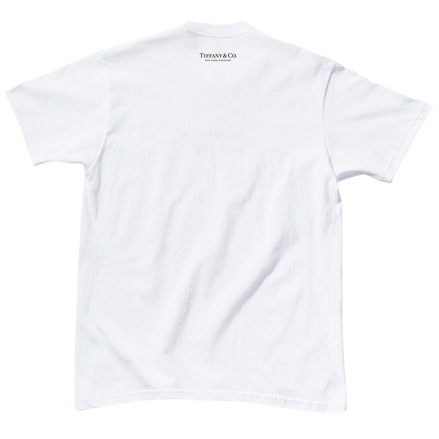 【瑕疵商品】-(B9)SUPREME TIFFANY & CO BOX LOGO T 白-FW21T37