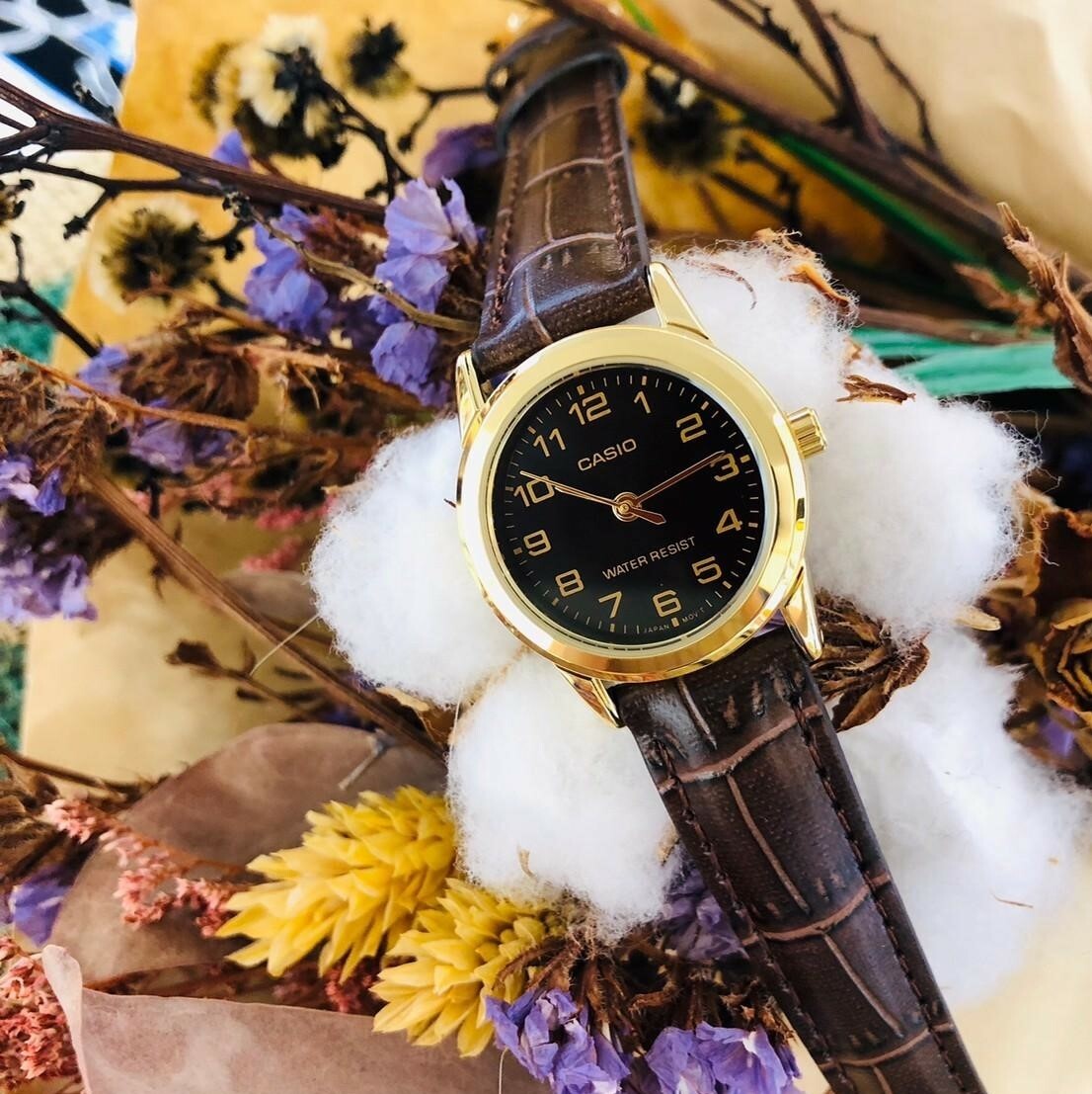 【CASIO 卡西歐】 經典腕錶 MTP-V001GL-1B 38mm/ LTP-V001GL-1B 25mm Modern Watch