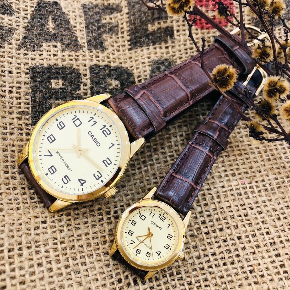 【CASIO 卡西歐】復刻指針錶款 MTP-V001GL-9B 38mm / LTP-V001GL-9B 25mm 現代鐘錶