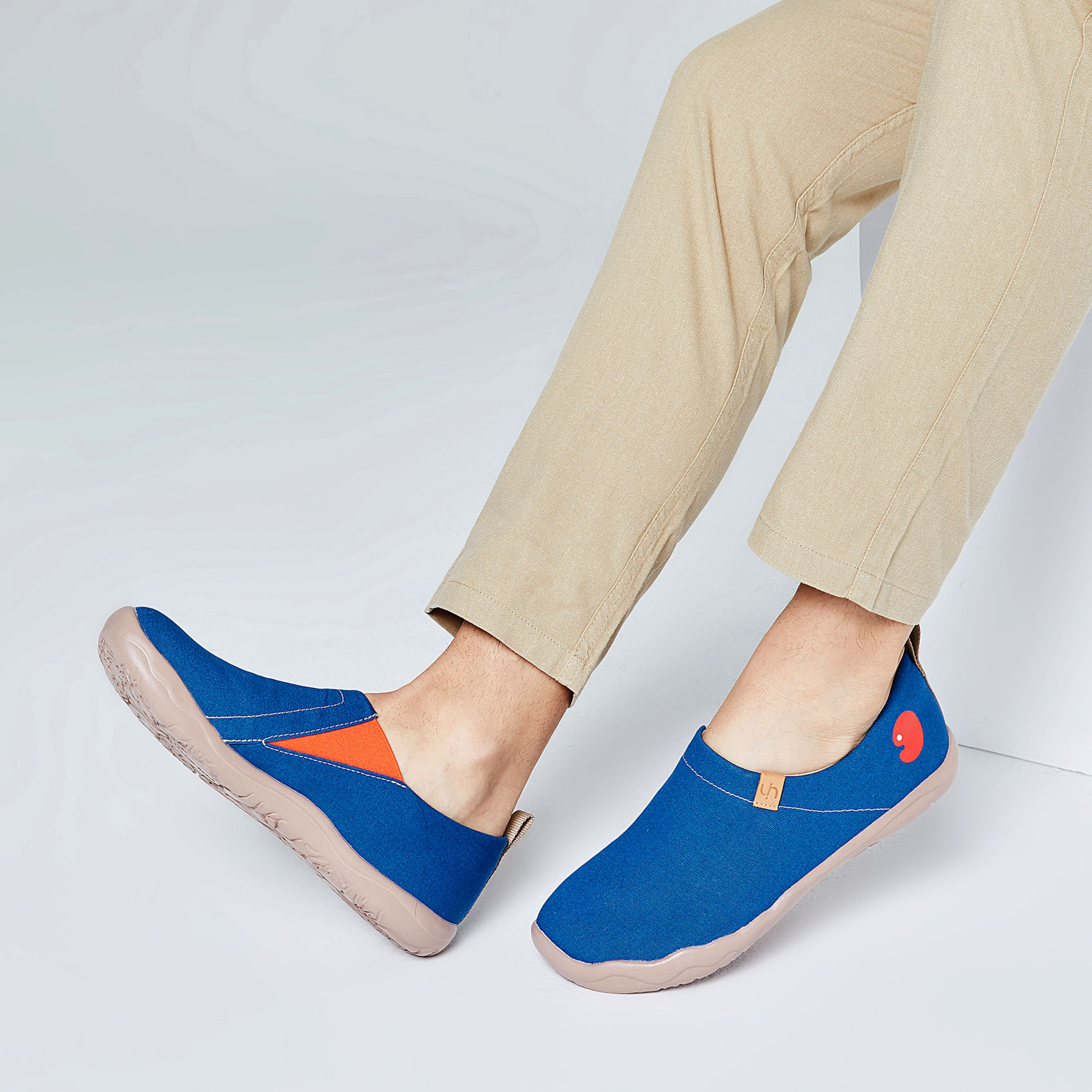 【 Uin 】西班牙原創設計 | 托萊多素色 男鞋 彩繪鞋 休閒鞋 懶人鞋