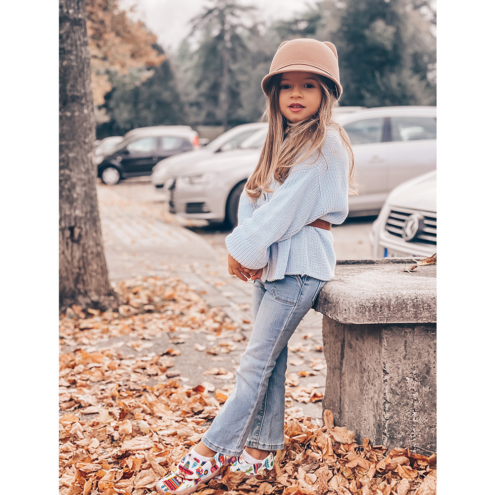 【 Uin 】西班牙原創設計 | 童趣墨西哥彩繪休閒童鞋