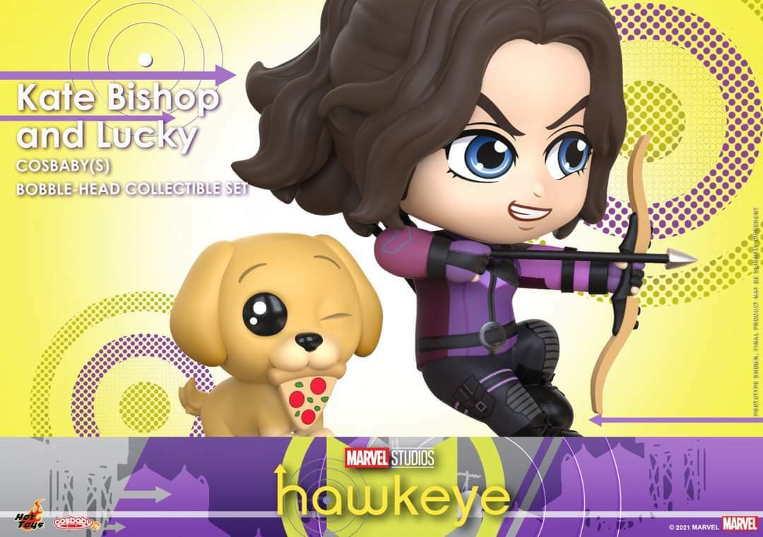 Hot Toys Hawkeye - Kate Bishop and Lucky
