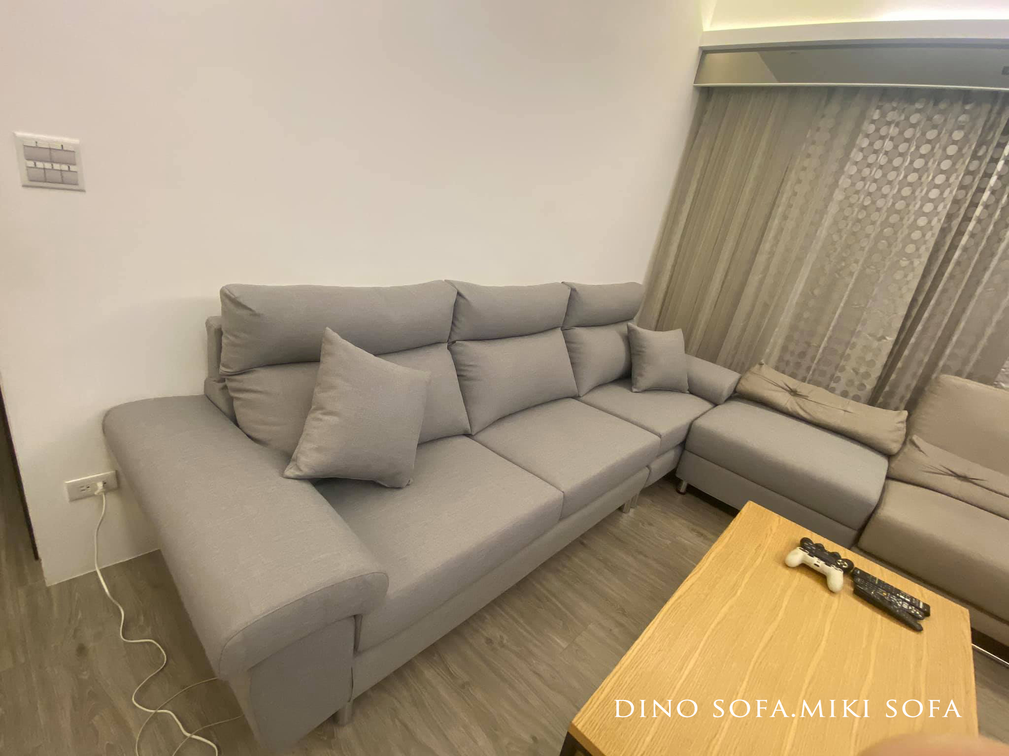 客製化沙發-訂製沙發-第諾沙發：顧客家的第諾沙發作品實績