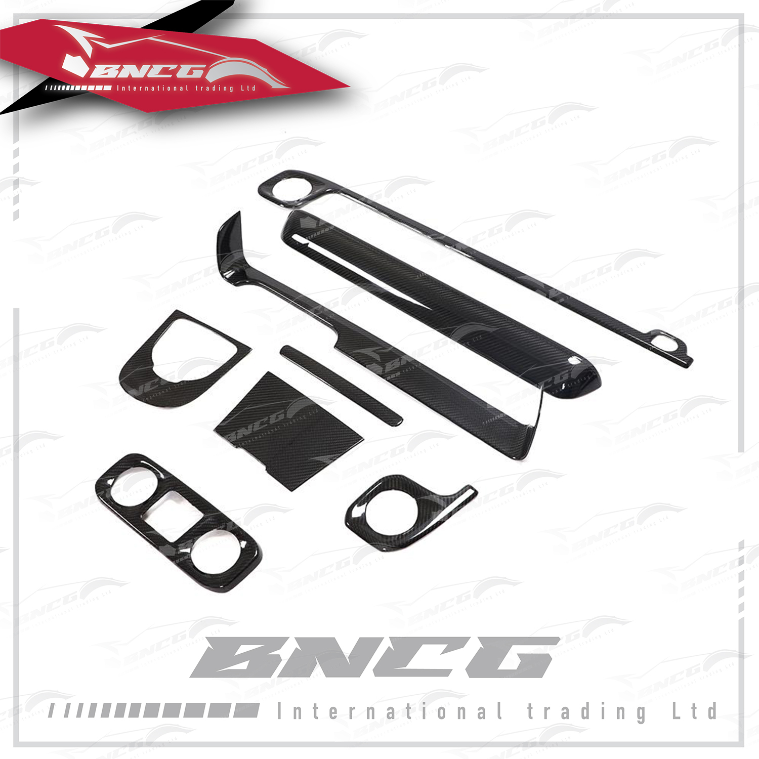 賓士 Benz G Class W463 W464 改裝 卡夢 乾碳纖維 內飾件 內裝套件 中控台 貼片 8件套