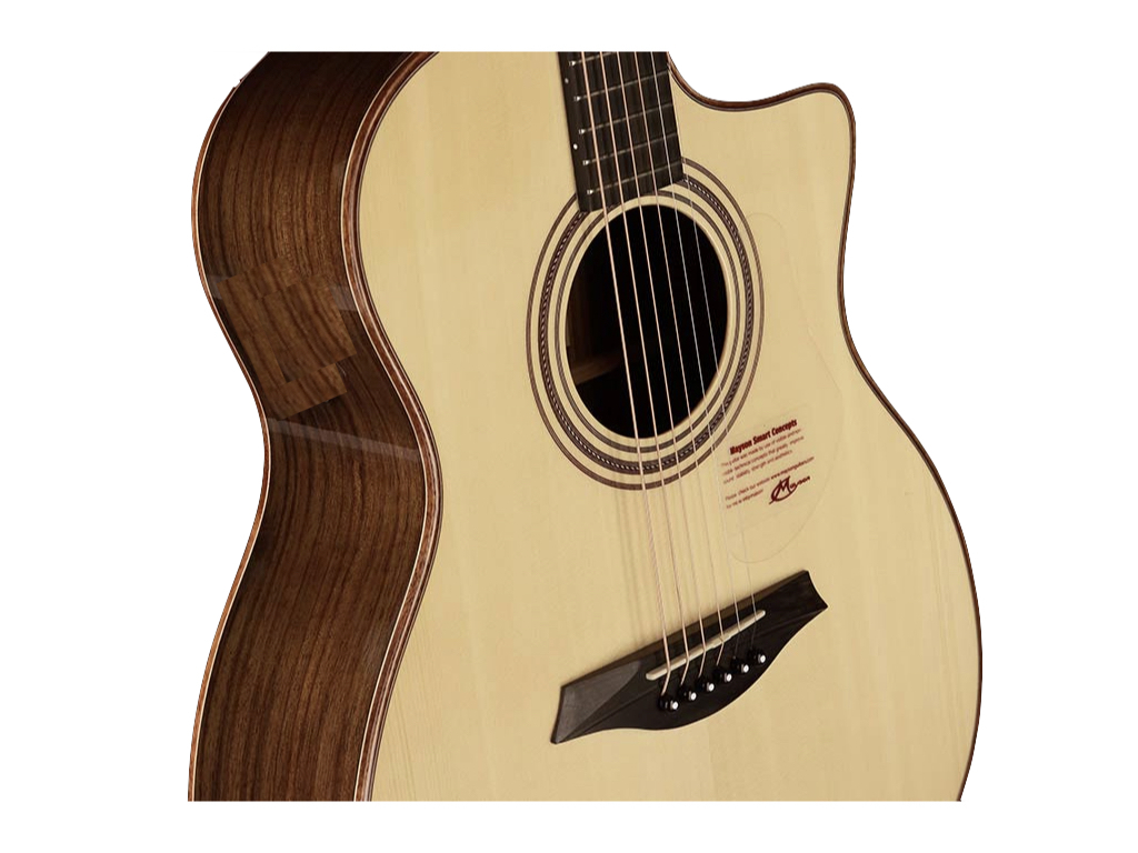 Mayson - M5Scut 40吋單板吉他 玫瑰木 缺角 音色平均耐聽