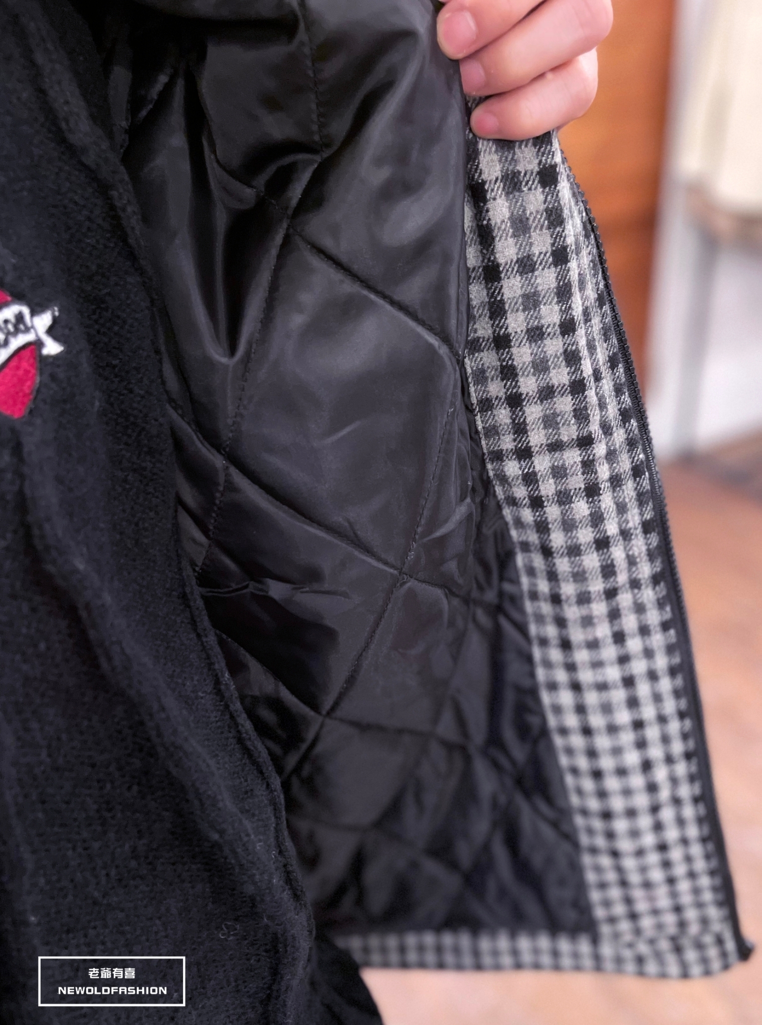 重磅後鋪棉布料，版型超挺