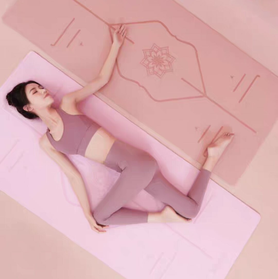 雙面防滑時尚家用瑜珈墊