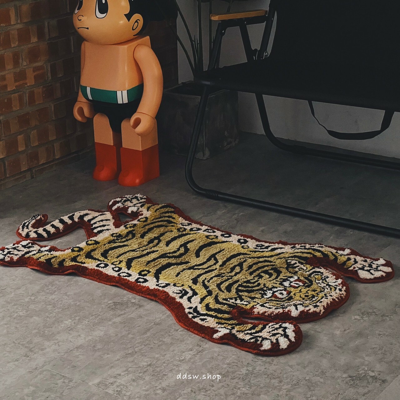 RAW EMOTIONS 經典西藏虎毯 黃色