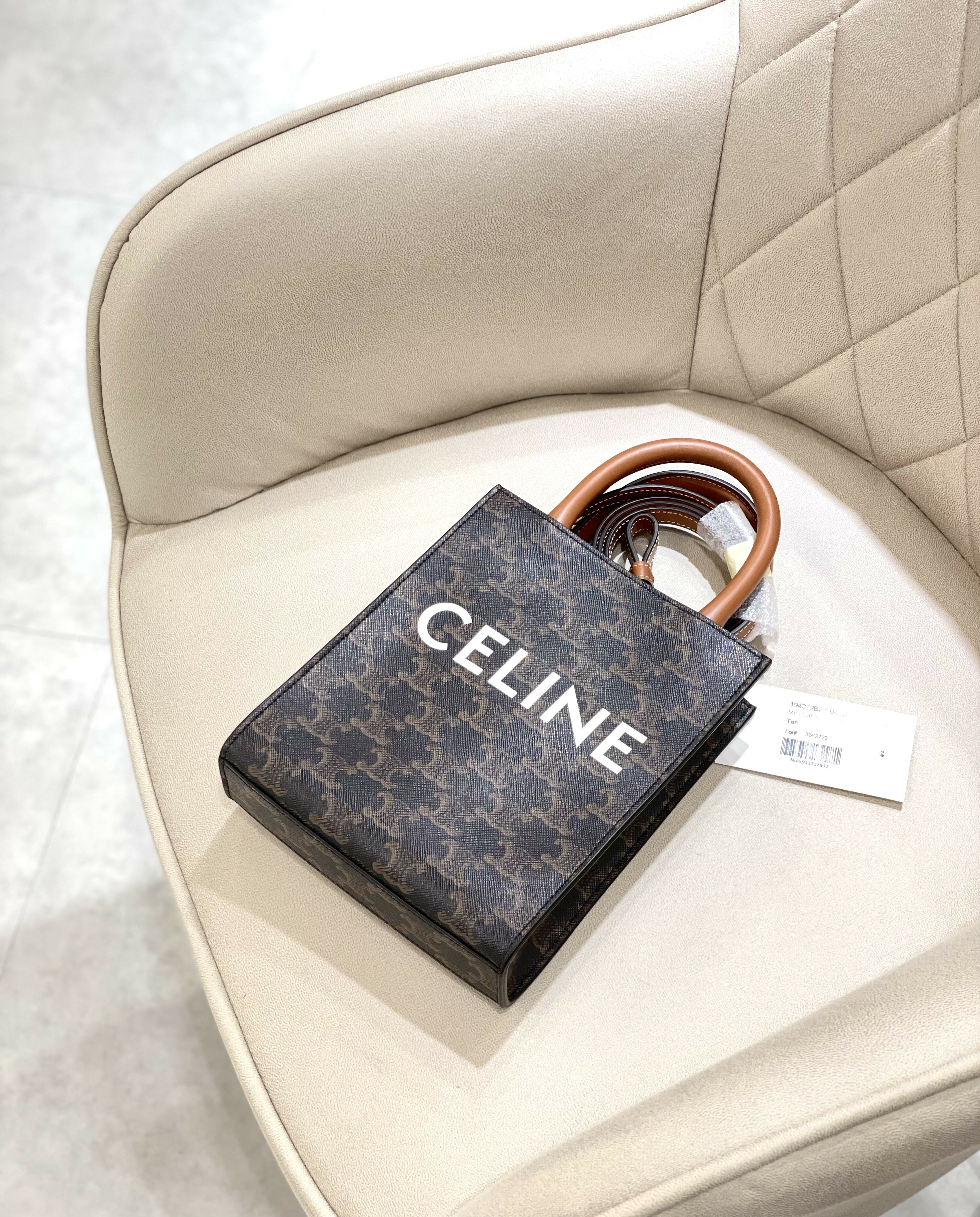 CELINE Mini Vertical Cabas