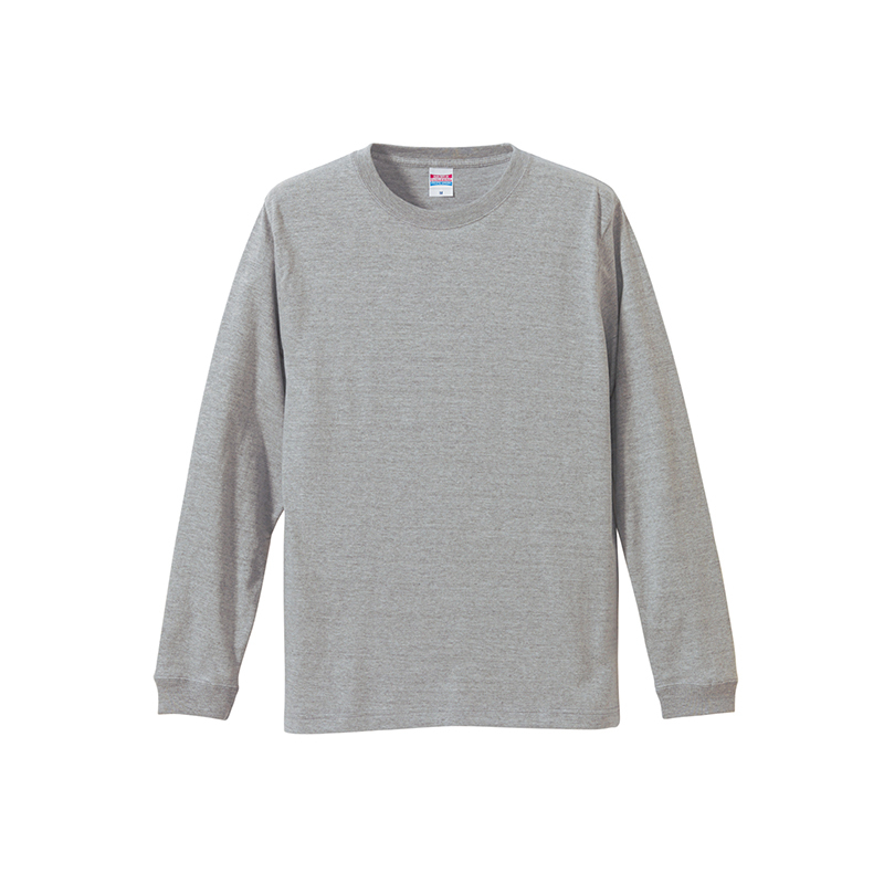 United Athle 5.6oz 頂級柔棉 長袖T恤 麻灰色 3501101-006 [EW]