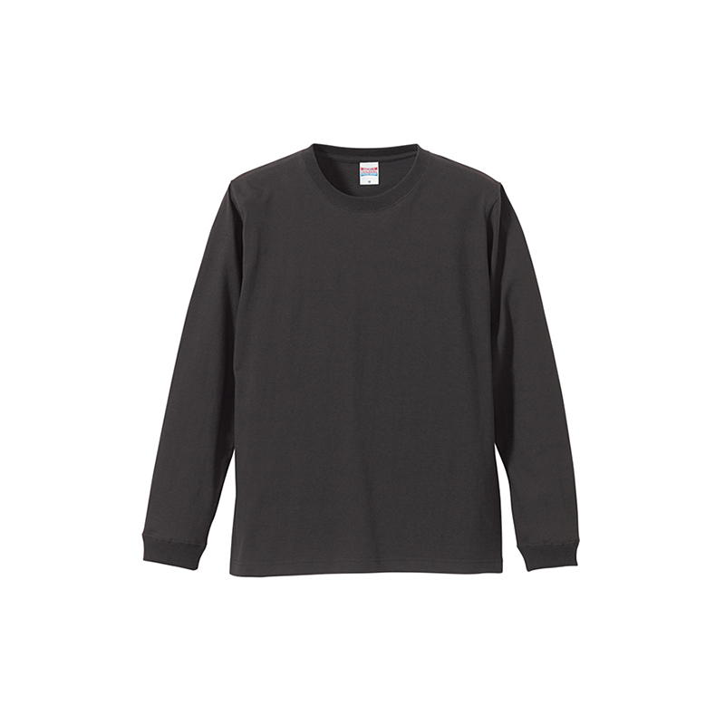 United Athle 5.6oz 頂級柔棉 長袖T恤 深灰色 3501101-165 [EW]