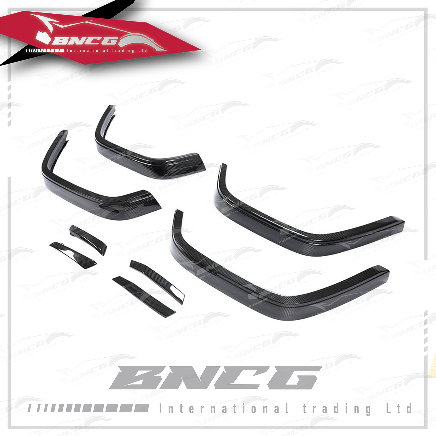 賓士 Benz G Class W463 W464 改裝 卡夢 半碳纖維 外觀件 空力套件 輪弧 輪眉 爆龜 後風刀