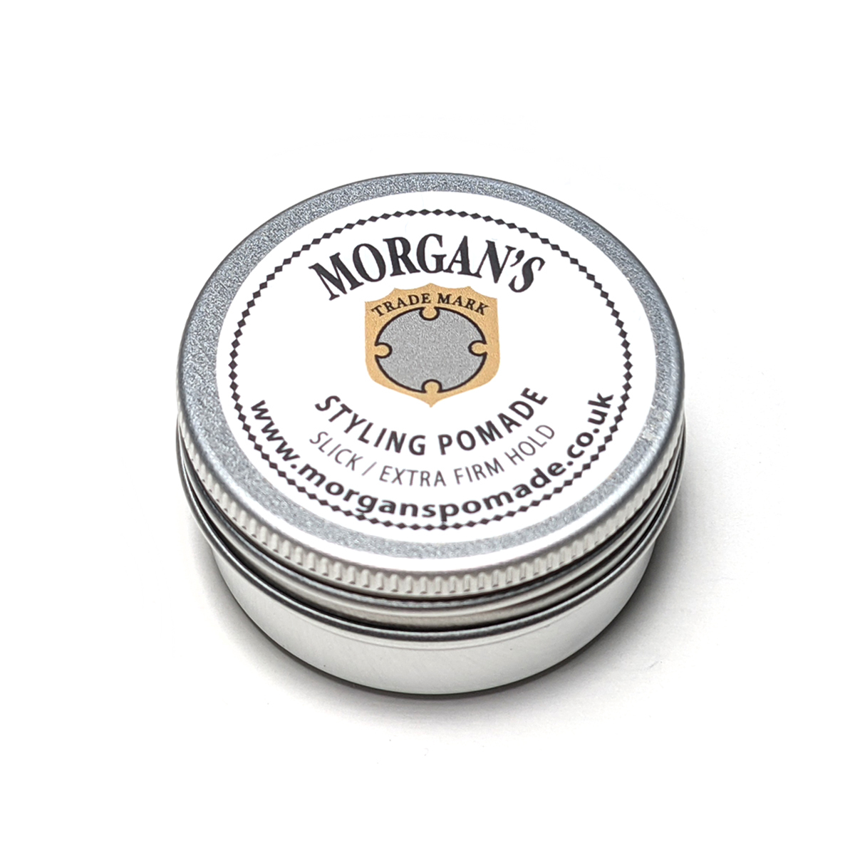 英國 Morgan's - 超強力定型 水洗式髮油（白標 / 隨身瓶）