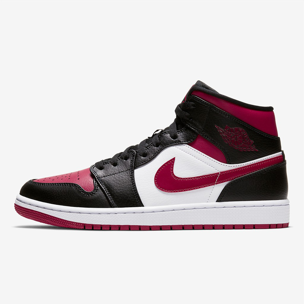 -(A18b)-AIR JORDAN 1 MID "BRED TOE" 黑紅頭-554724 066