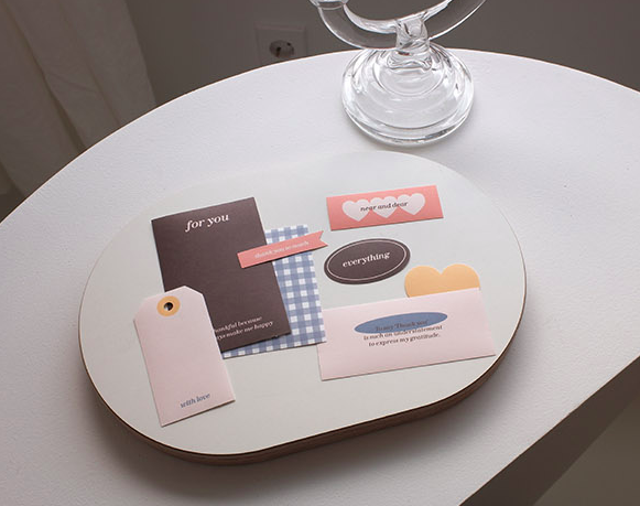 韓國Suatelier 拼貼素材貼紙包  #1572