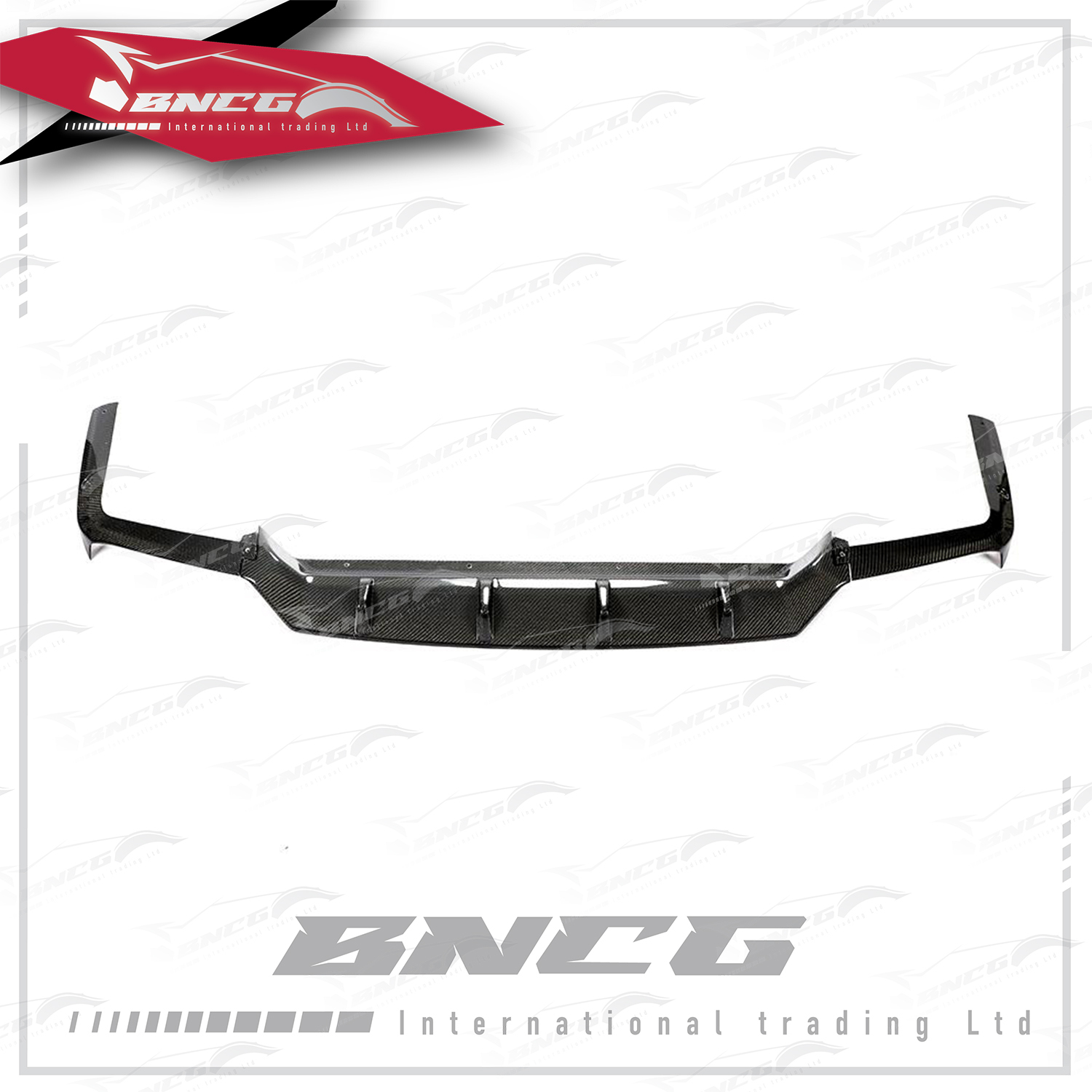 保時捷 Porsche Cayenne 18-20年式 改裝 卡夢 碳纖維 外觀件 空力套件 三段式 後擾流 後下巴