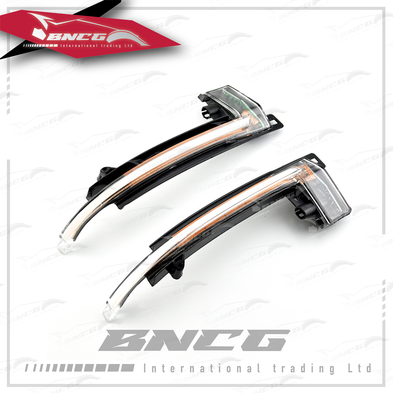 奧迪 Audi A3 A4 A5 A6 A8 Q3 改裝 外觀件 燈飾 後照鏡 燻黑 / 水晶白 跑馬燈 流水燈 方向燈