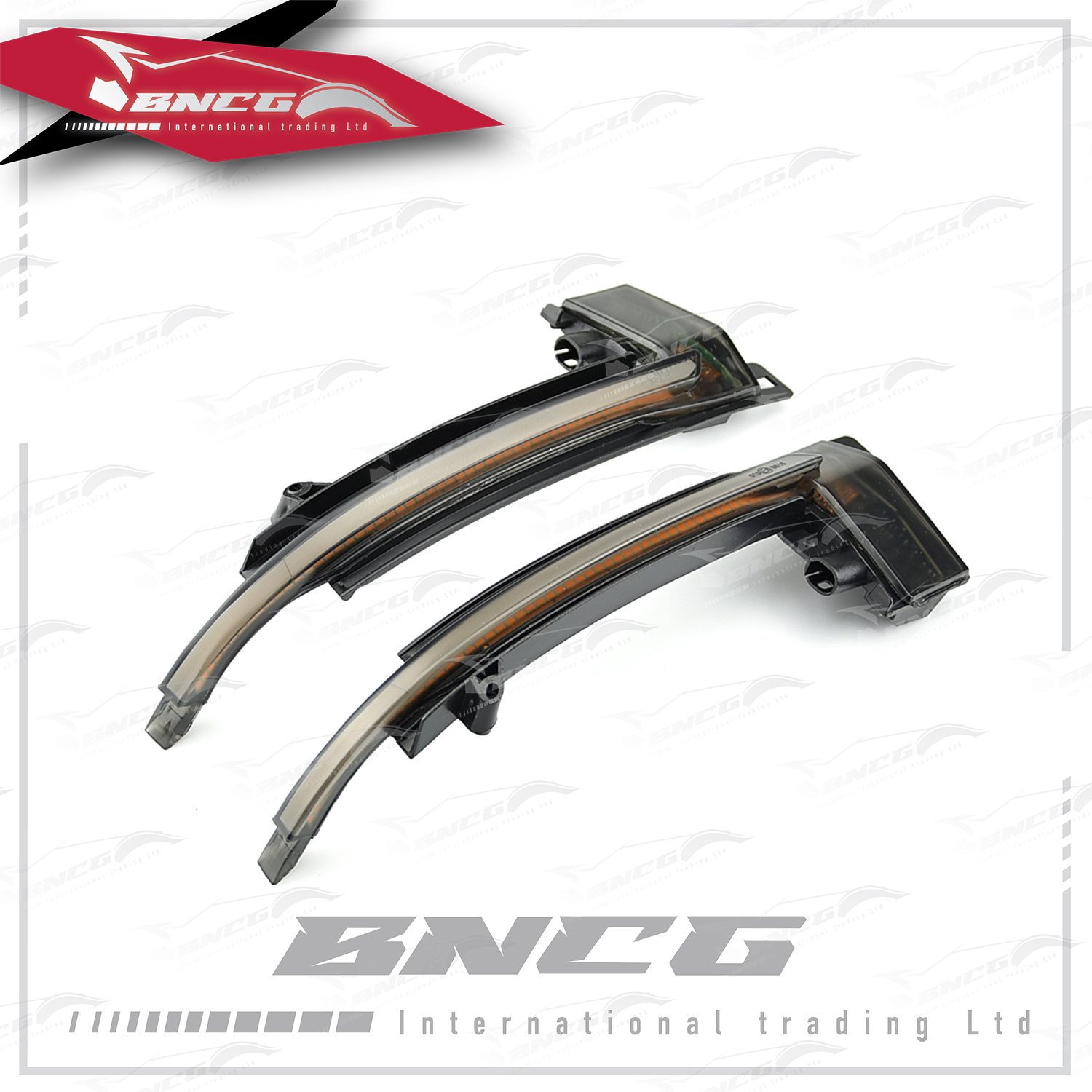 奧迪 Audi A3 A4 A5 A6 A8 Q3 改裝 外觀件 燈飾 後照鏡 燻黑 / 水晶白 跑馬燈 流水燈 方向燈