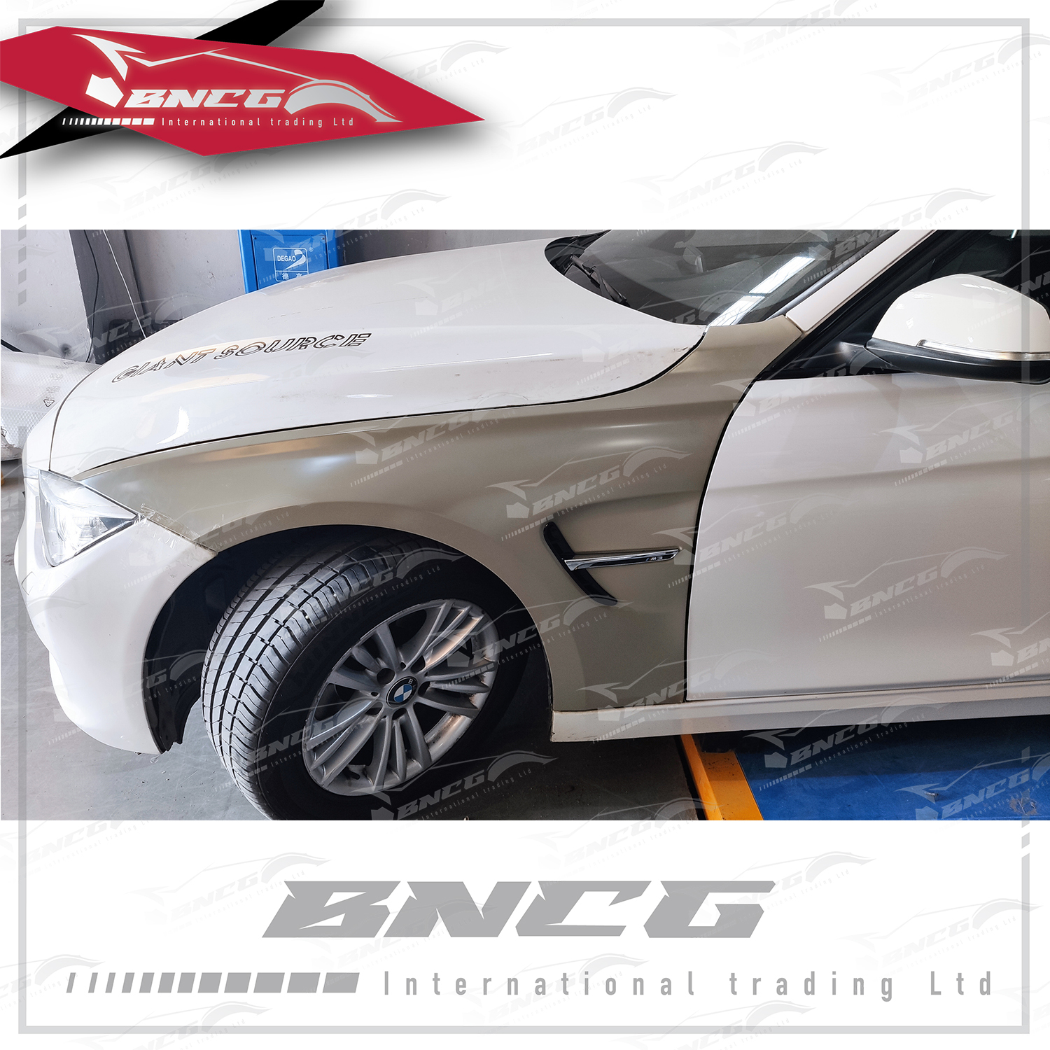 寶馬 BMW F30 3系 改裝 M3款 葉子板 含飾條 鐵製 外觀件 空力套件 包圍