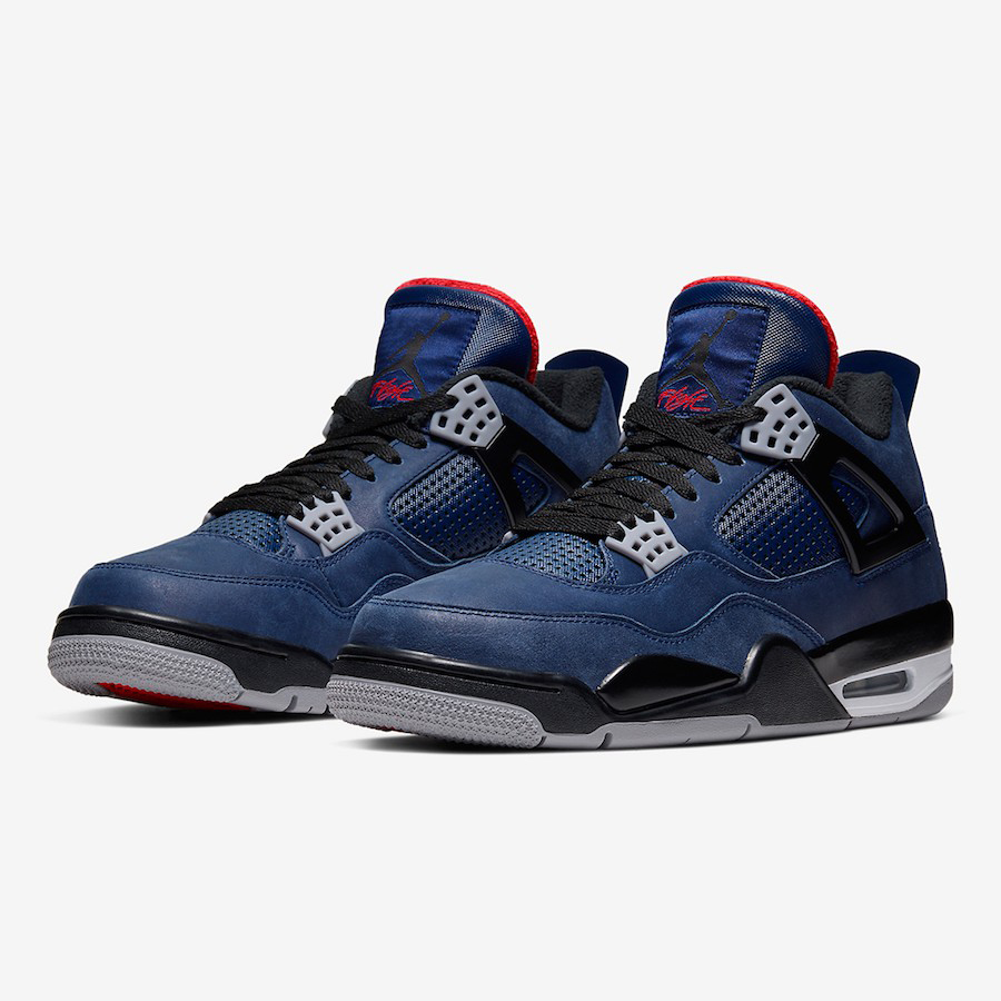 -(B8a)-AIR JORDAN 4 RETRO WNTR BG "LOYAL BLUE" - CQ9745 401