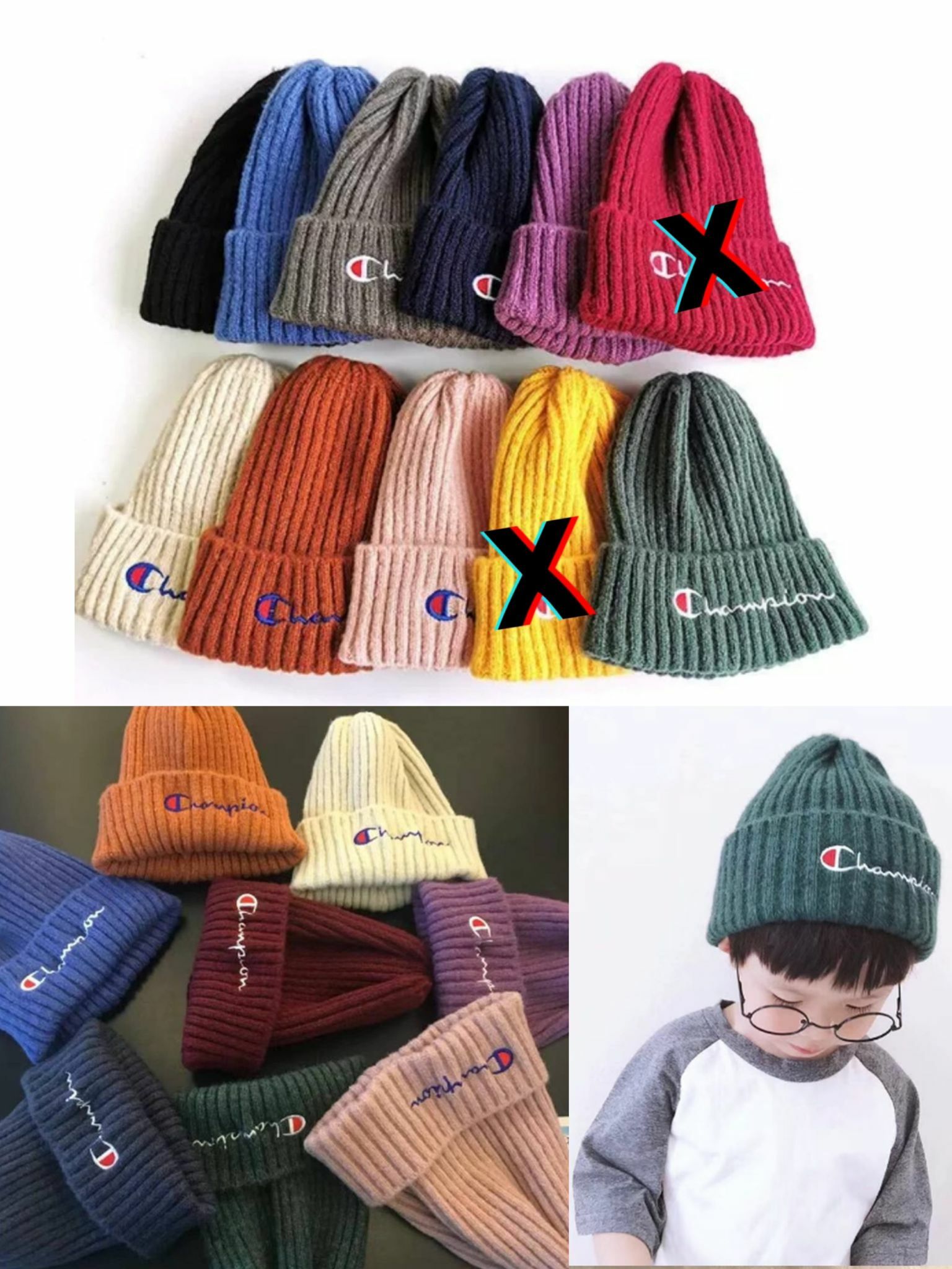 🔸Champion原單兒童冷帽No.1306