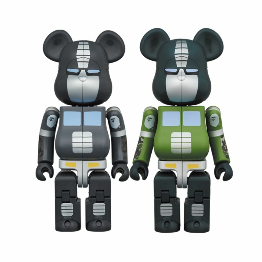 BE@RBRICK × TRANSFORMERS OPTIMUS PRIME BAPE (R