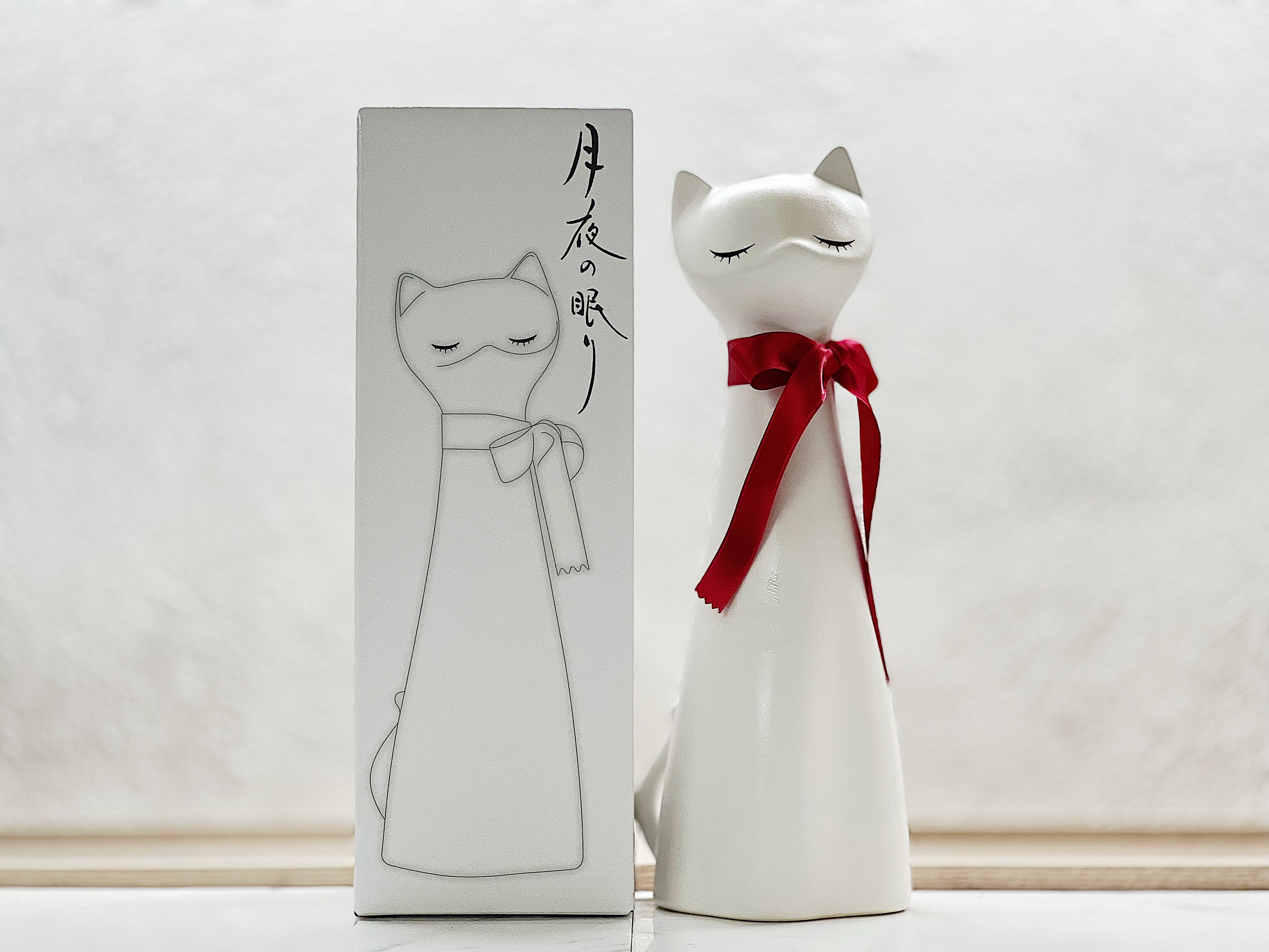 千代壽 月夜之眠 白貓