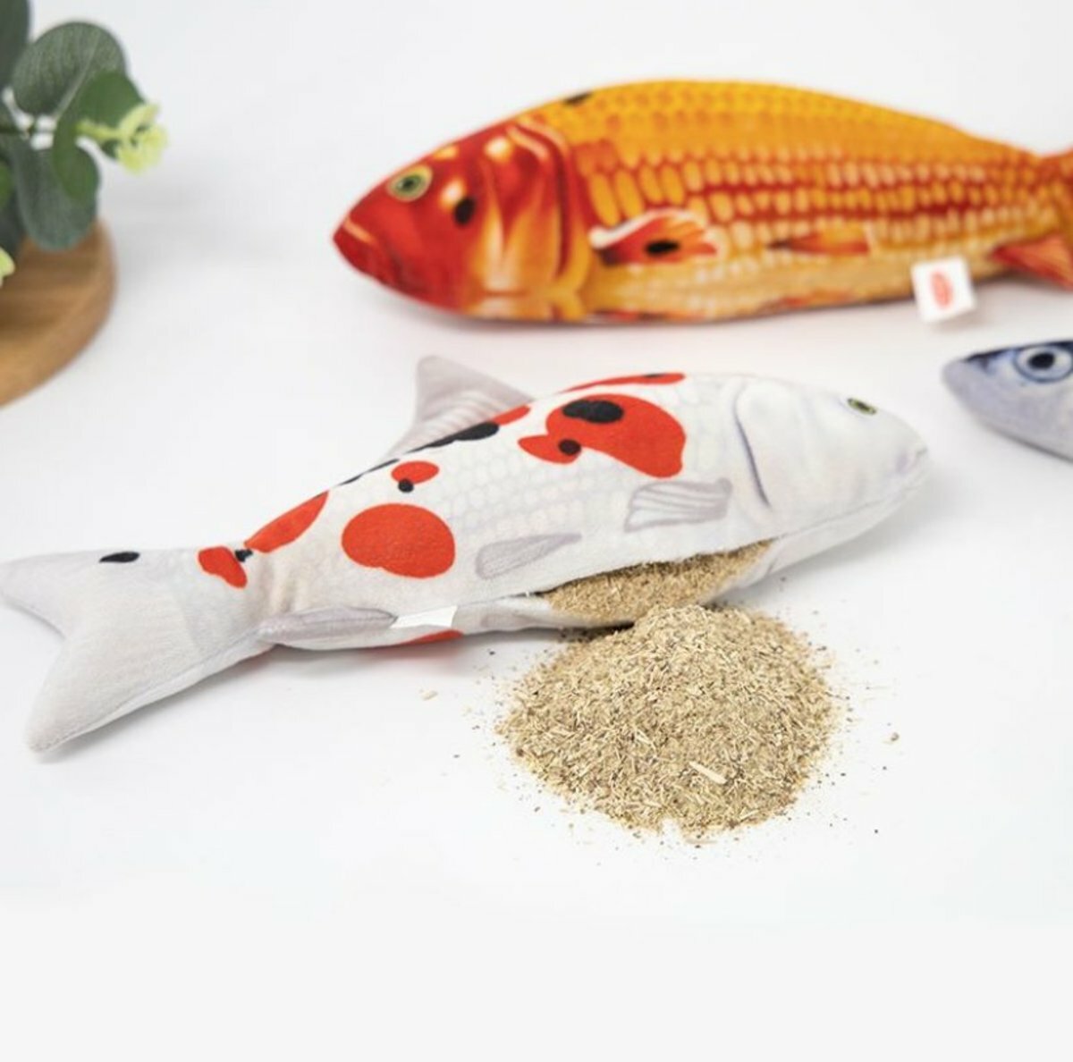 Smack 貓咪木天蓼魚玩具—金錦鯉 (30cm)