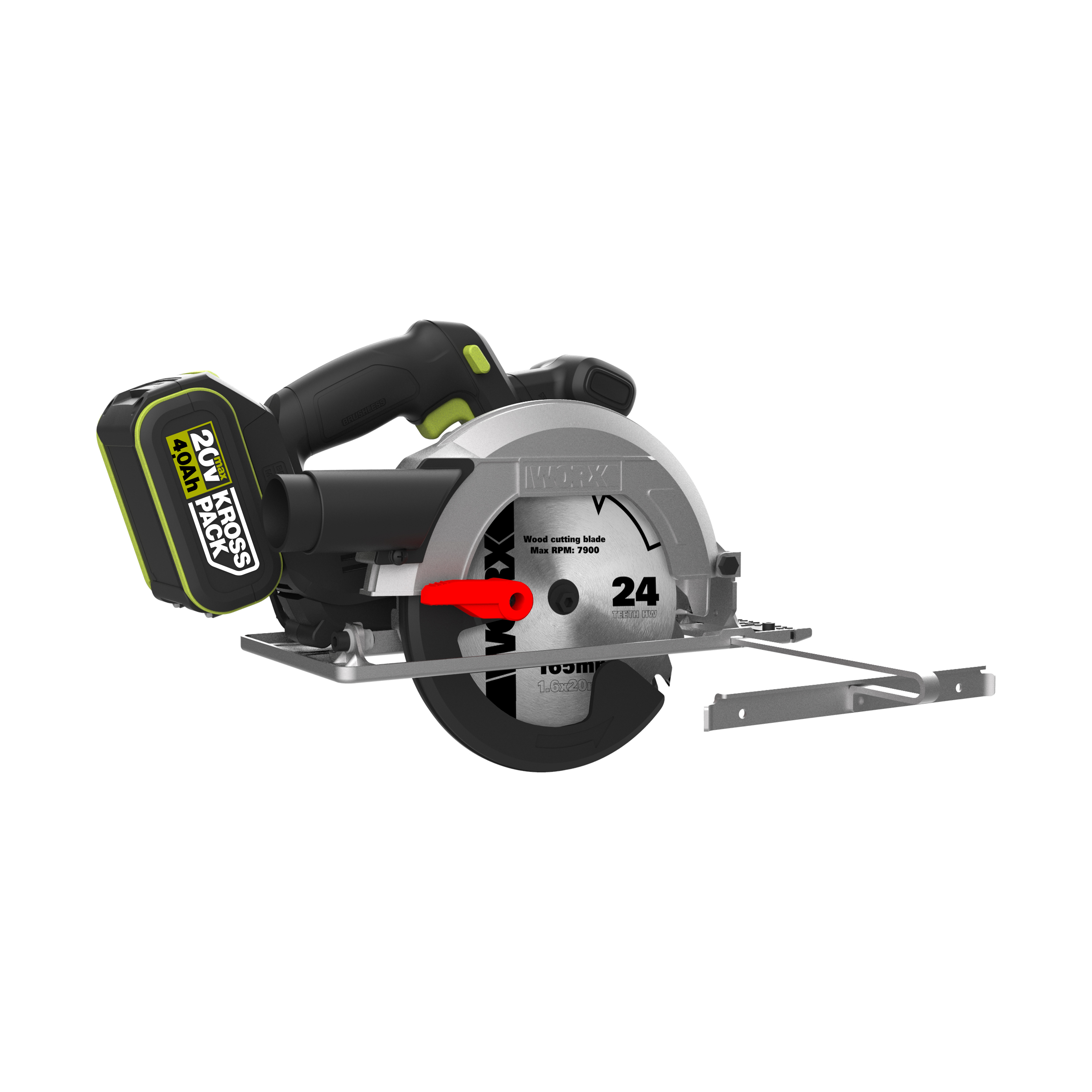 WU536 165mm鋰電無碳電圓鋸