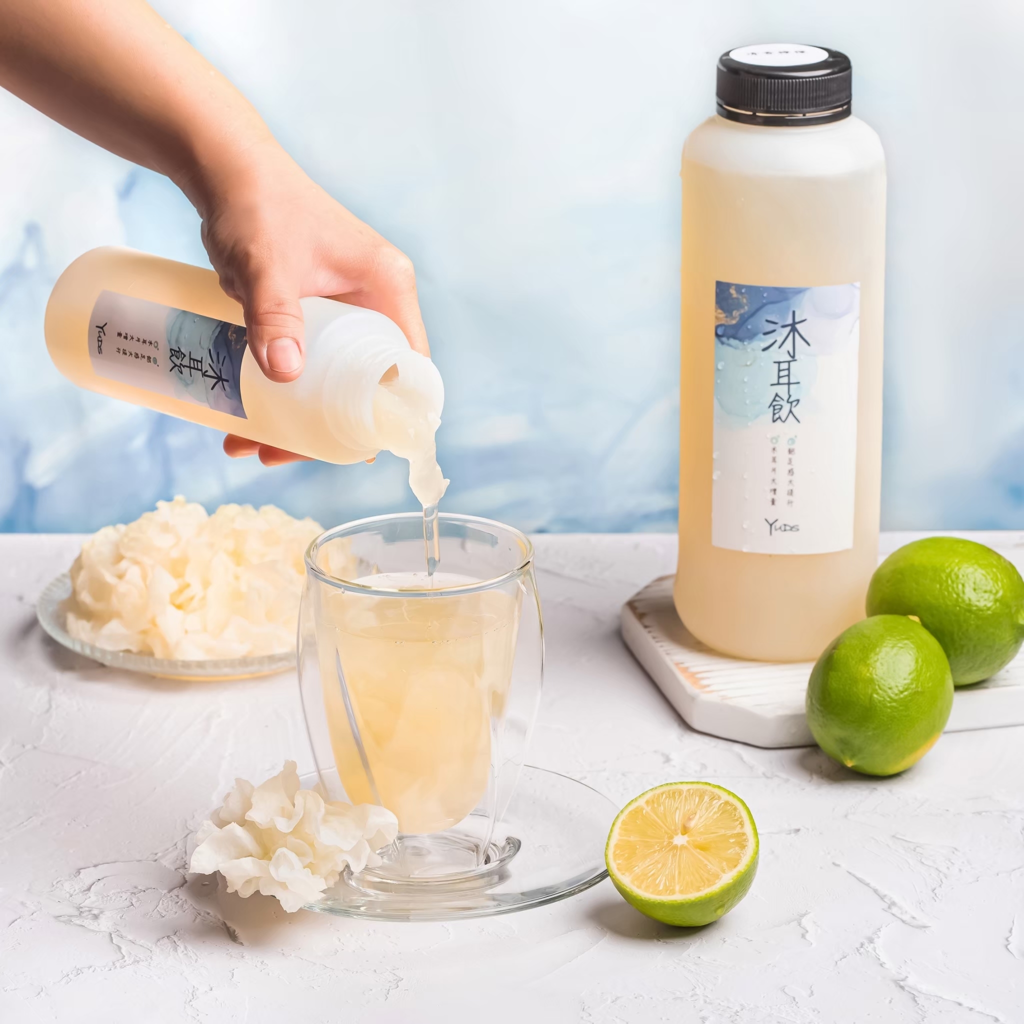 YUDS清香檸檬白木耳飲