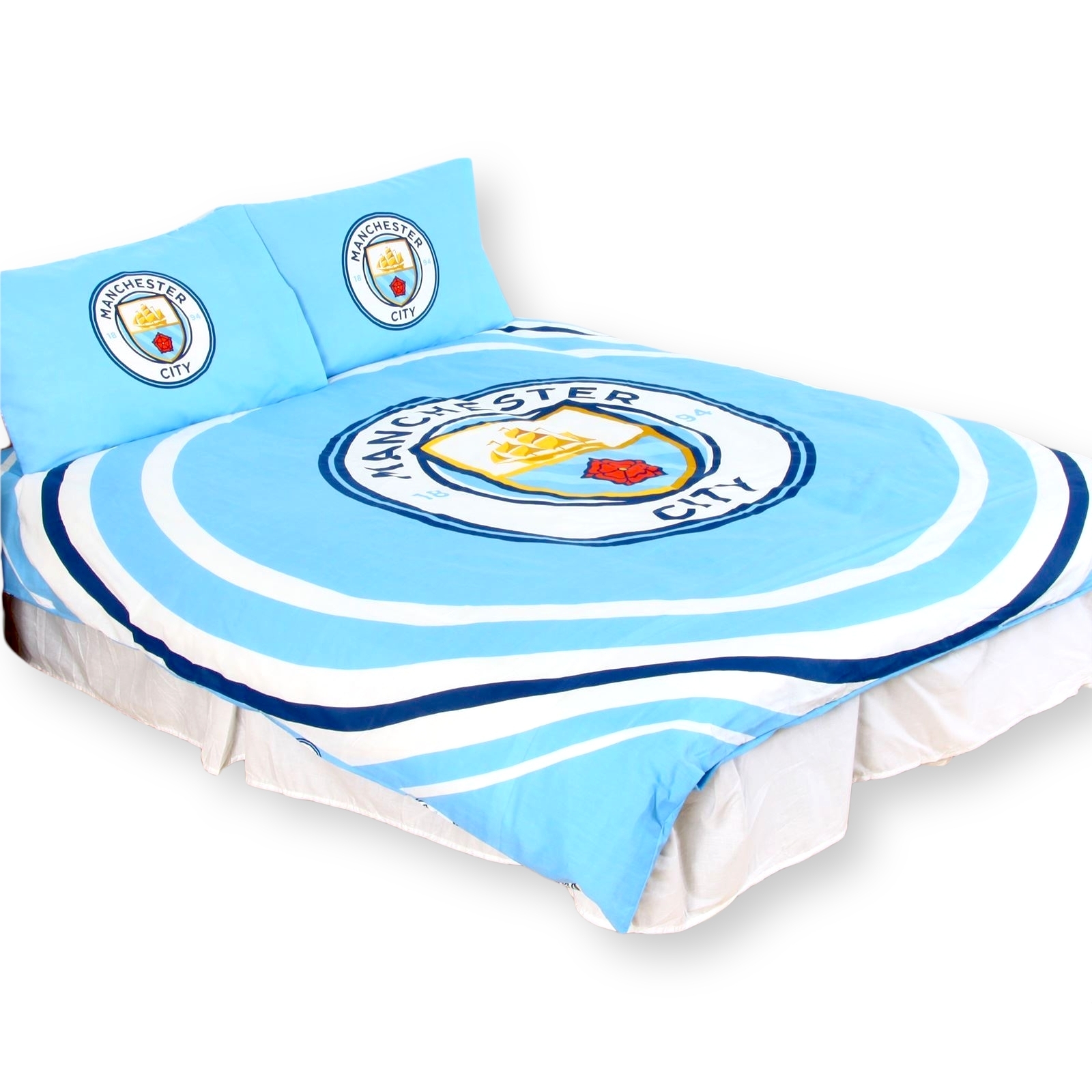 曼城會徽雙人被袋連枕袋套裝