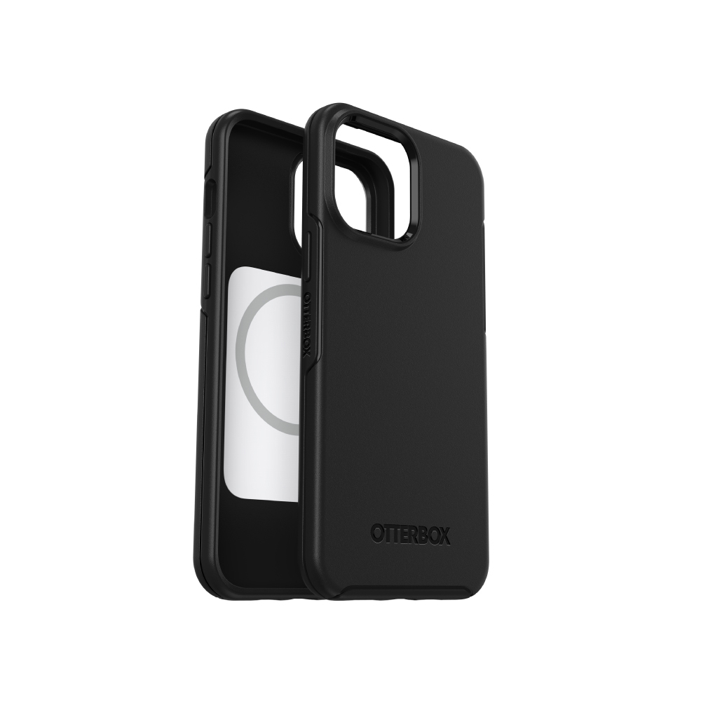 【 OTTER BOX | Symmetry Plus 炫彩幾何 iPhone 13 系列 - 實色 】