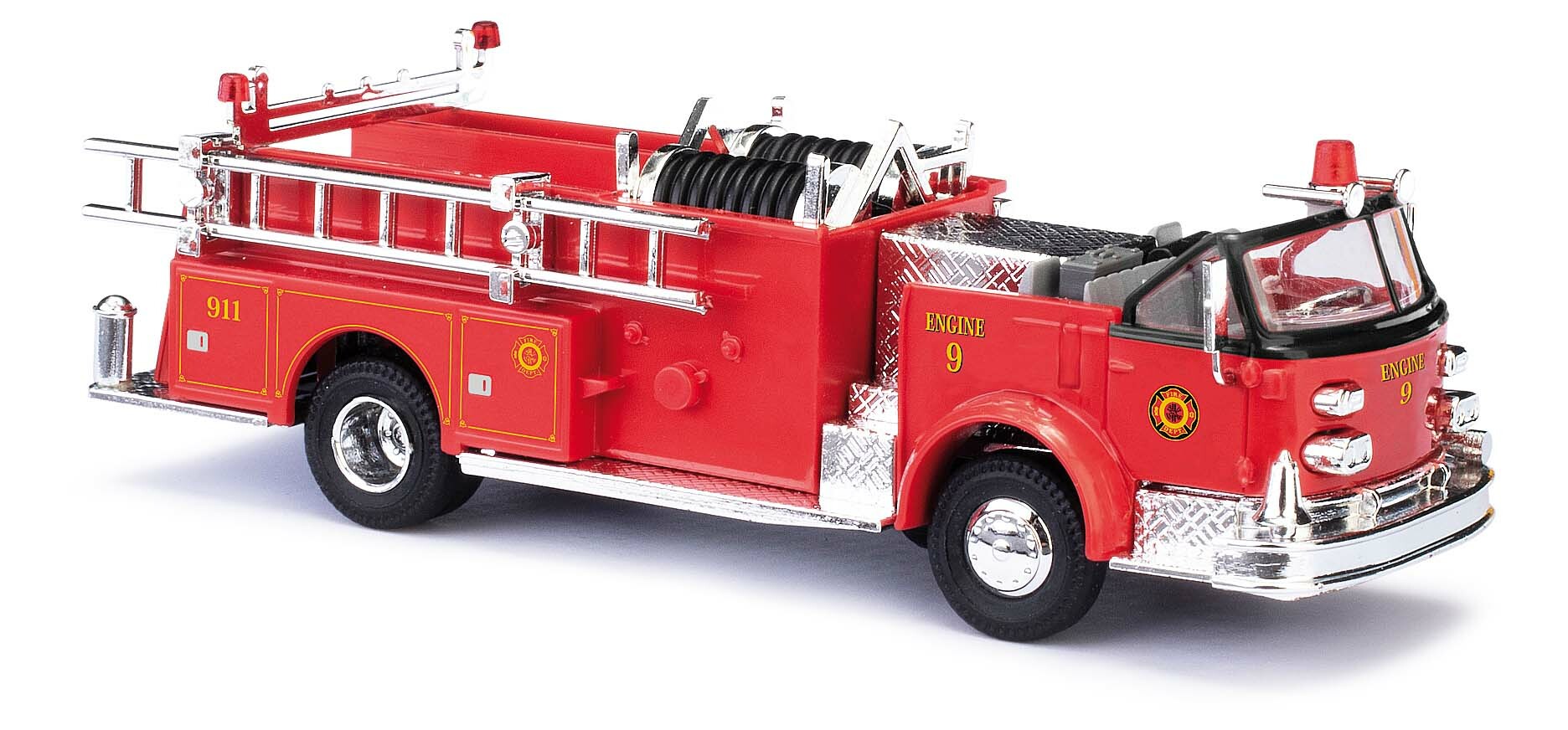 Busch 46030 HO LaFrance Pumpwagen Cabrio FireDepartment
