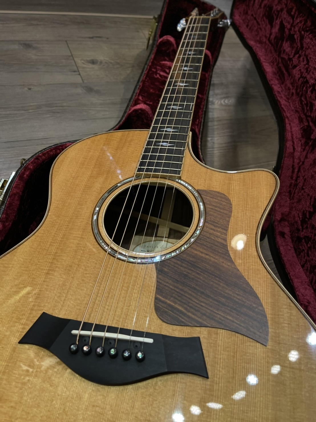 Taylor 814ce 電木吉他 全單板 41吋 含原廠硬盒【DLX限量版】