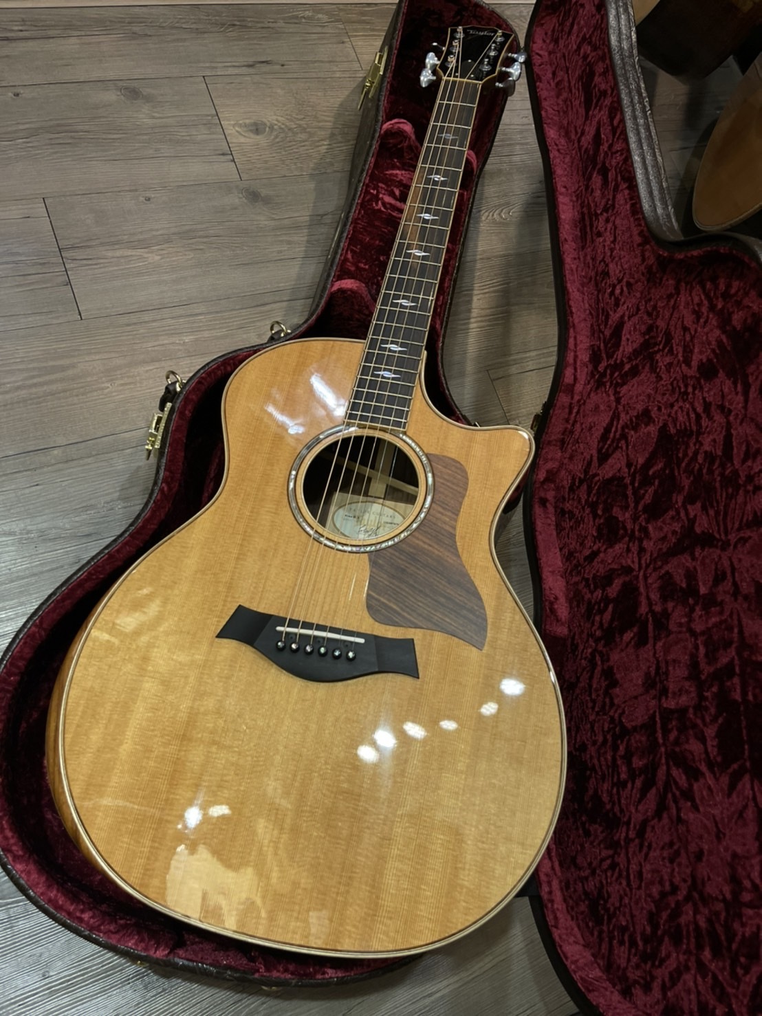 Taylor 814ce 電木吉他 全單板 41吋 含原廠硬盒【DLX限量版】
