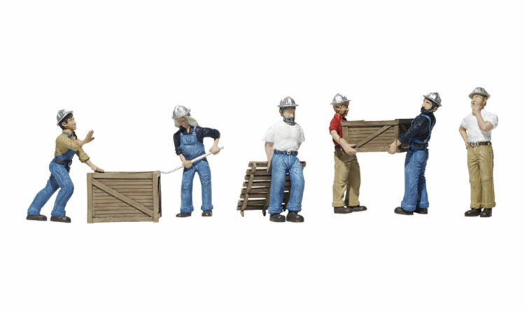 Woodland A1823 HO Dock Worker