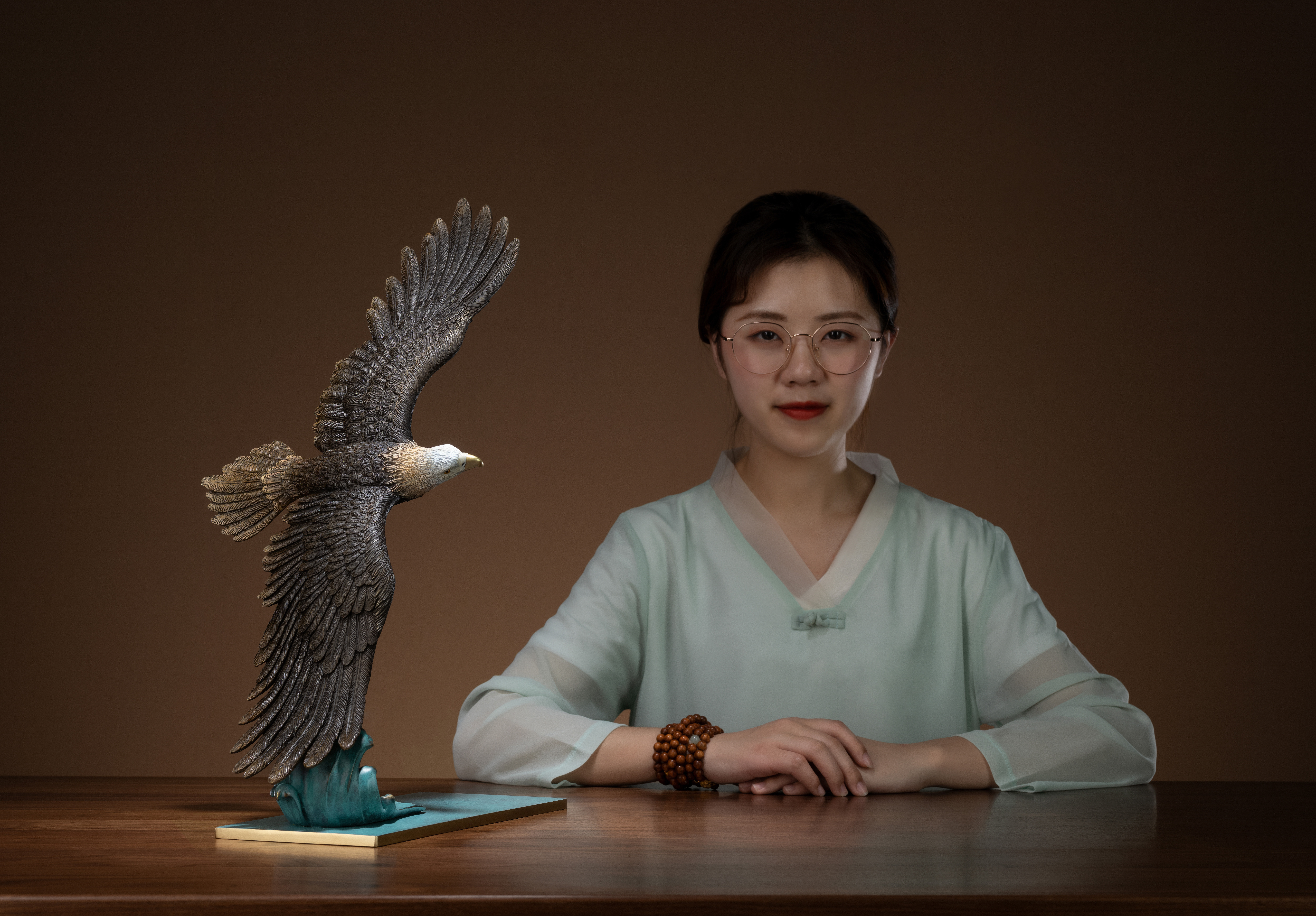 鷹擊長空｜銅作工藝品