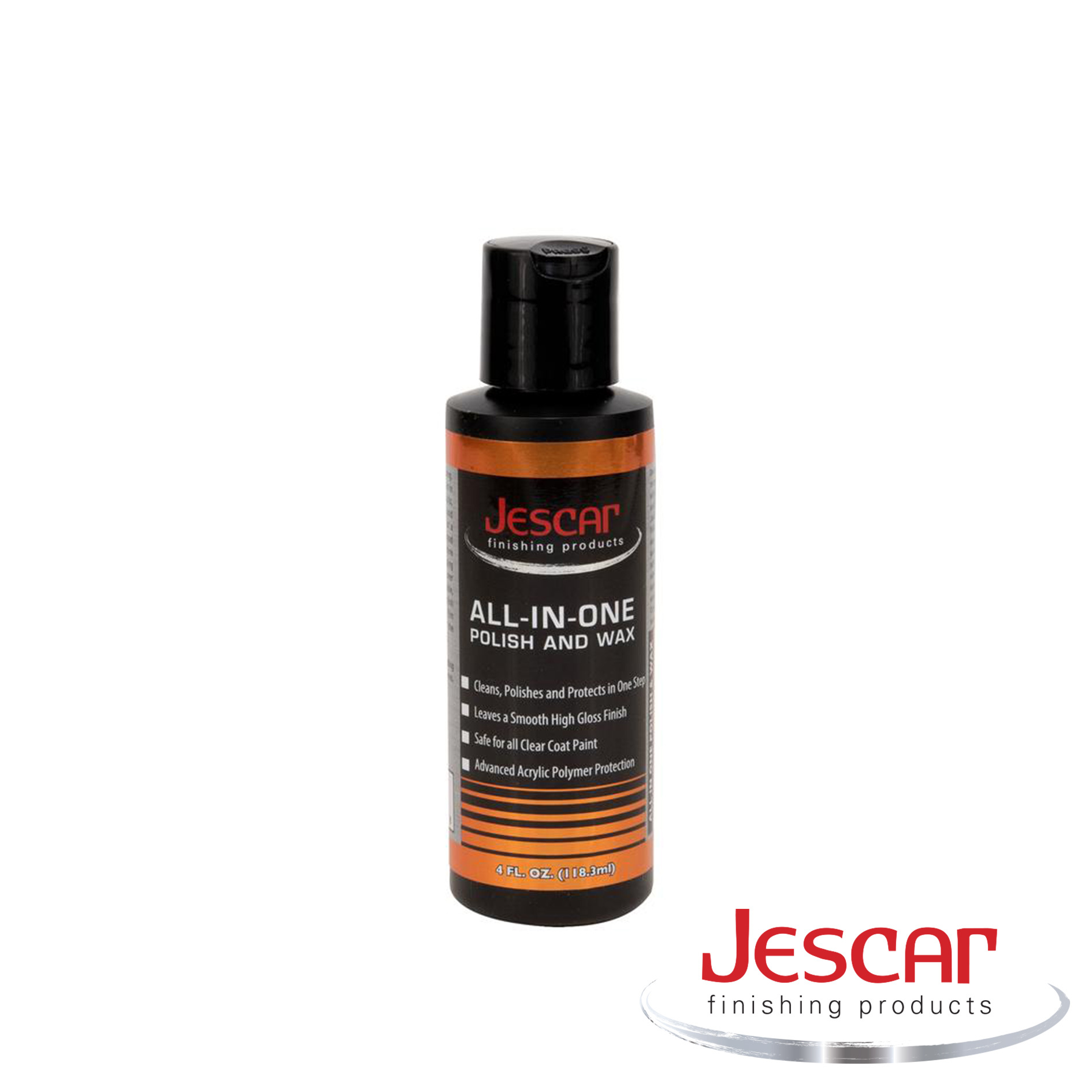 美國原裝進口 Jescar ALL-IN-ONE 樂器 汽車 臘 清潔/研磨 一劑到底