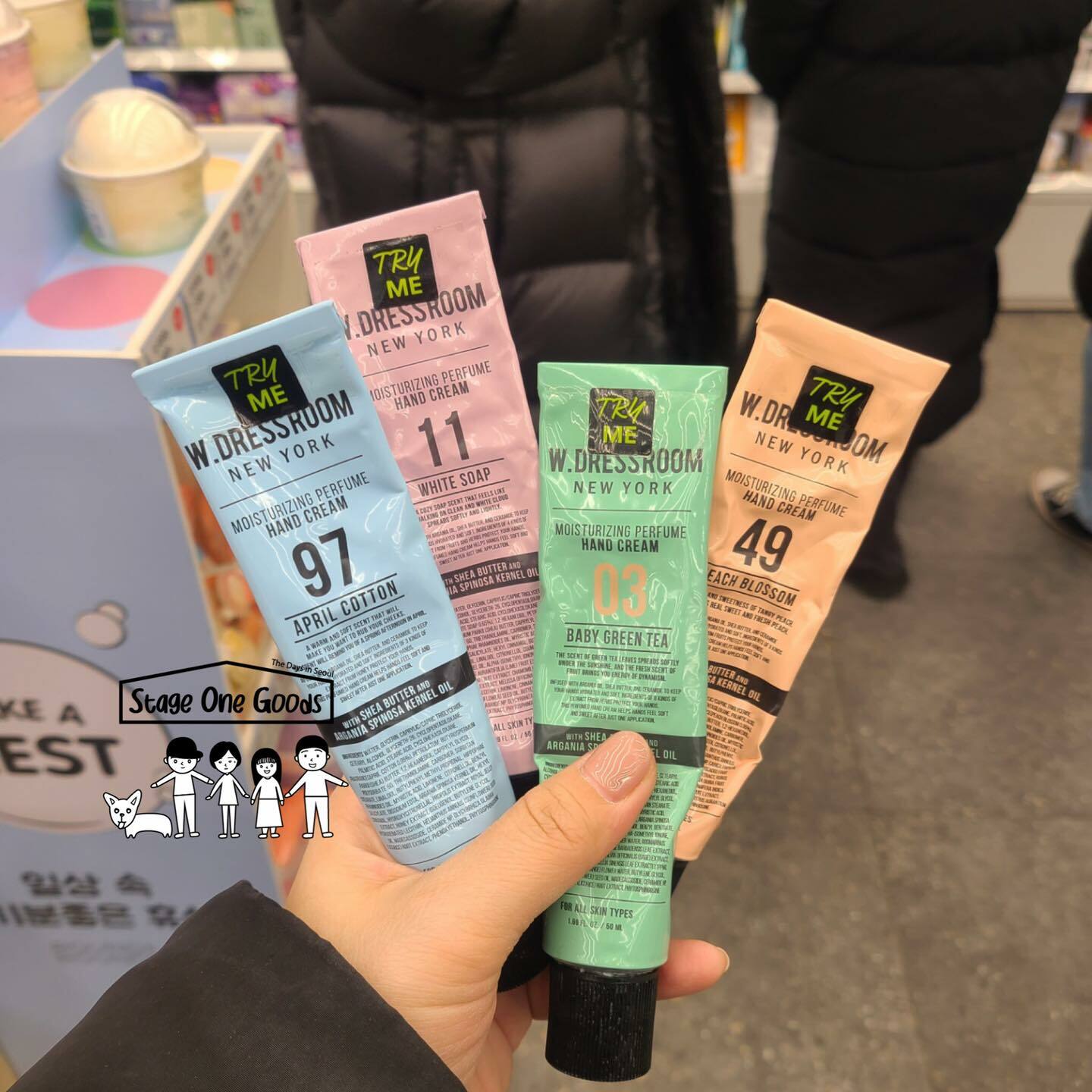 W.Dressroom Moisturizing Perfume Hand Cream 50ml 香水保濕護手霜