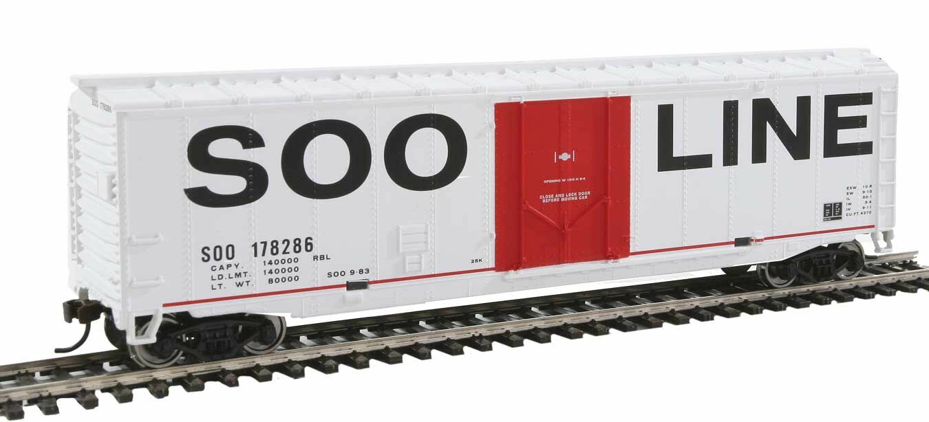 Walthers 931-1671 HO SOO LINE 50 Plug Door Boxcar
