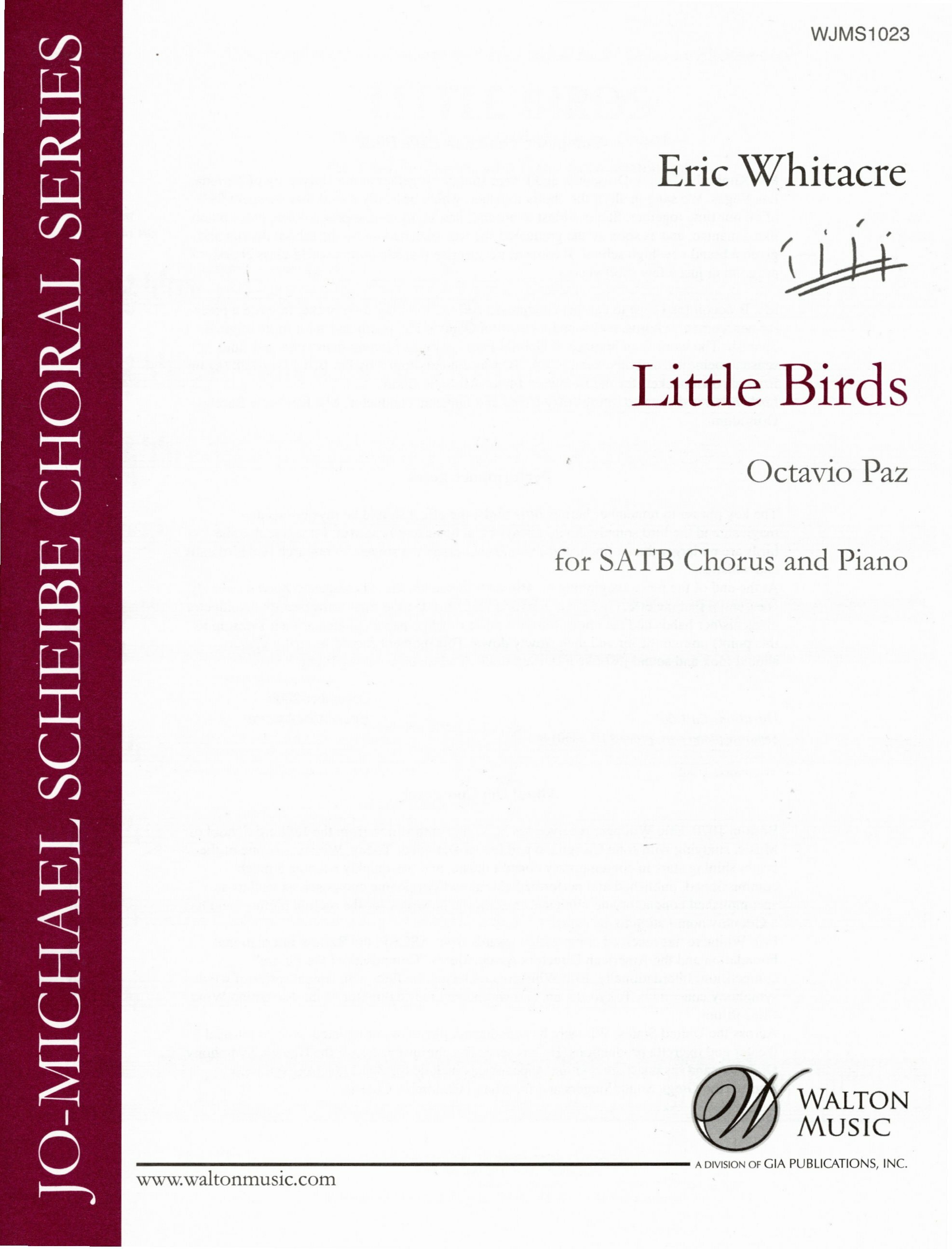 【混聲四部】《Little Birds》