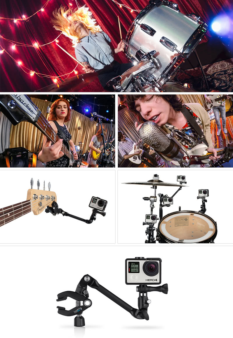 GOPRO AMCLP-001 多功能可調式固定夾 HERO配件