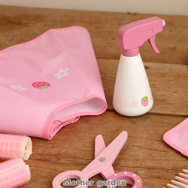 【日本Mother Garden】木製理髮師套組