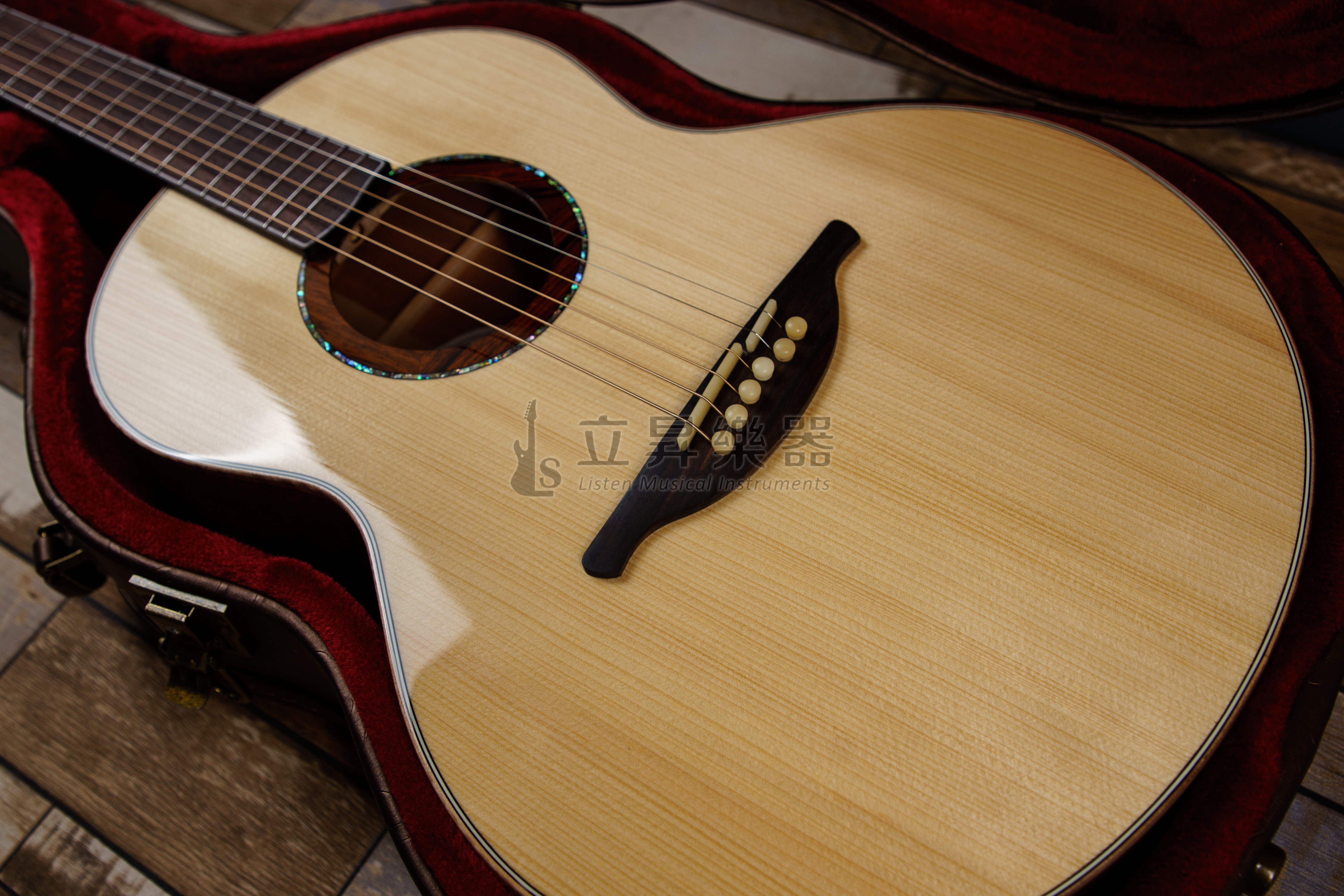 弦墨 玲瓏 德國雲杉面板 桃花心木側背 全單 旅行 38吋 Lowden 老鄧桶身 駱駝骨弦枕弦釘 台灣公司貨 弦墨吉他