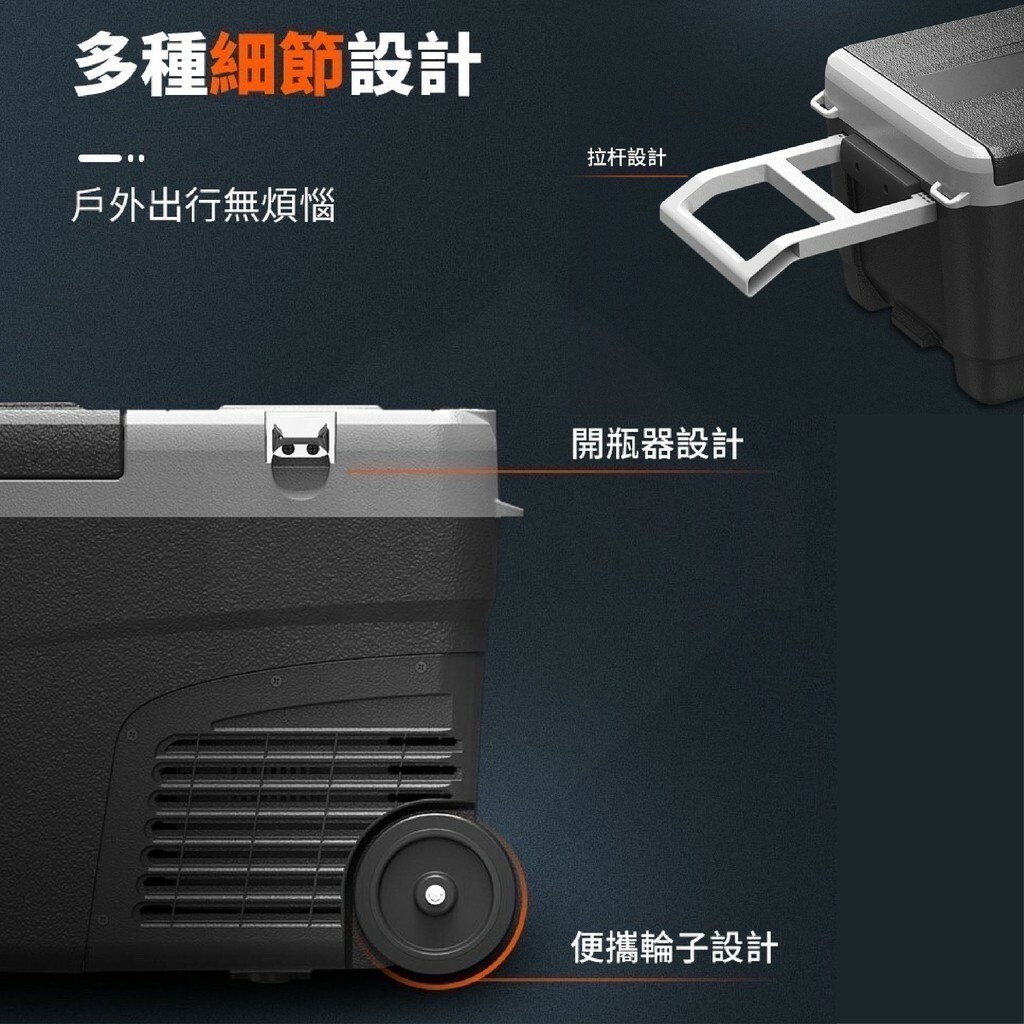 【JUZCOOL】艾比酷 25L車用冰箱(不含變壓器) LG-B25 DC