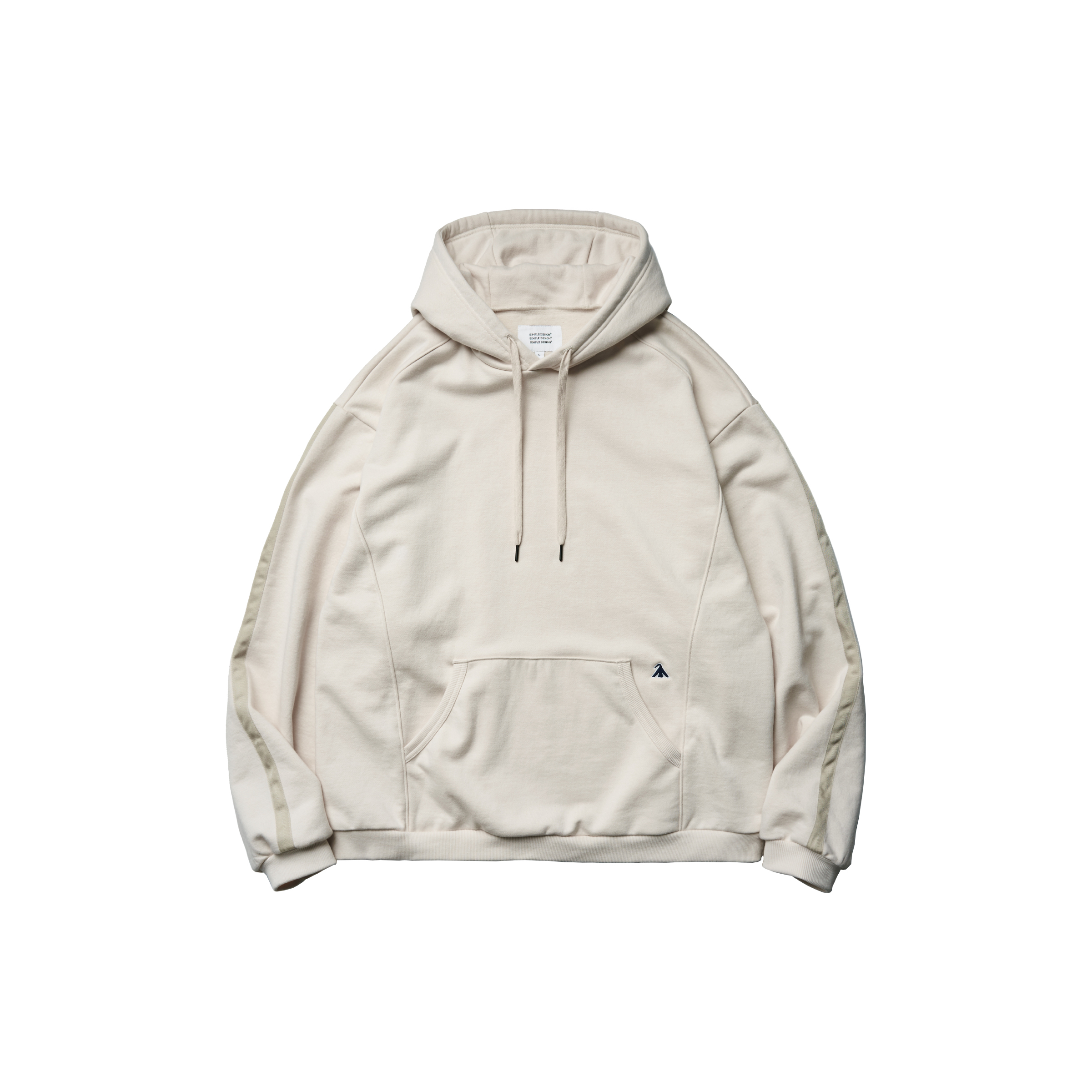 MELSIGN - Oversized Strap Hoodie - Seashell