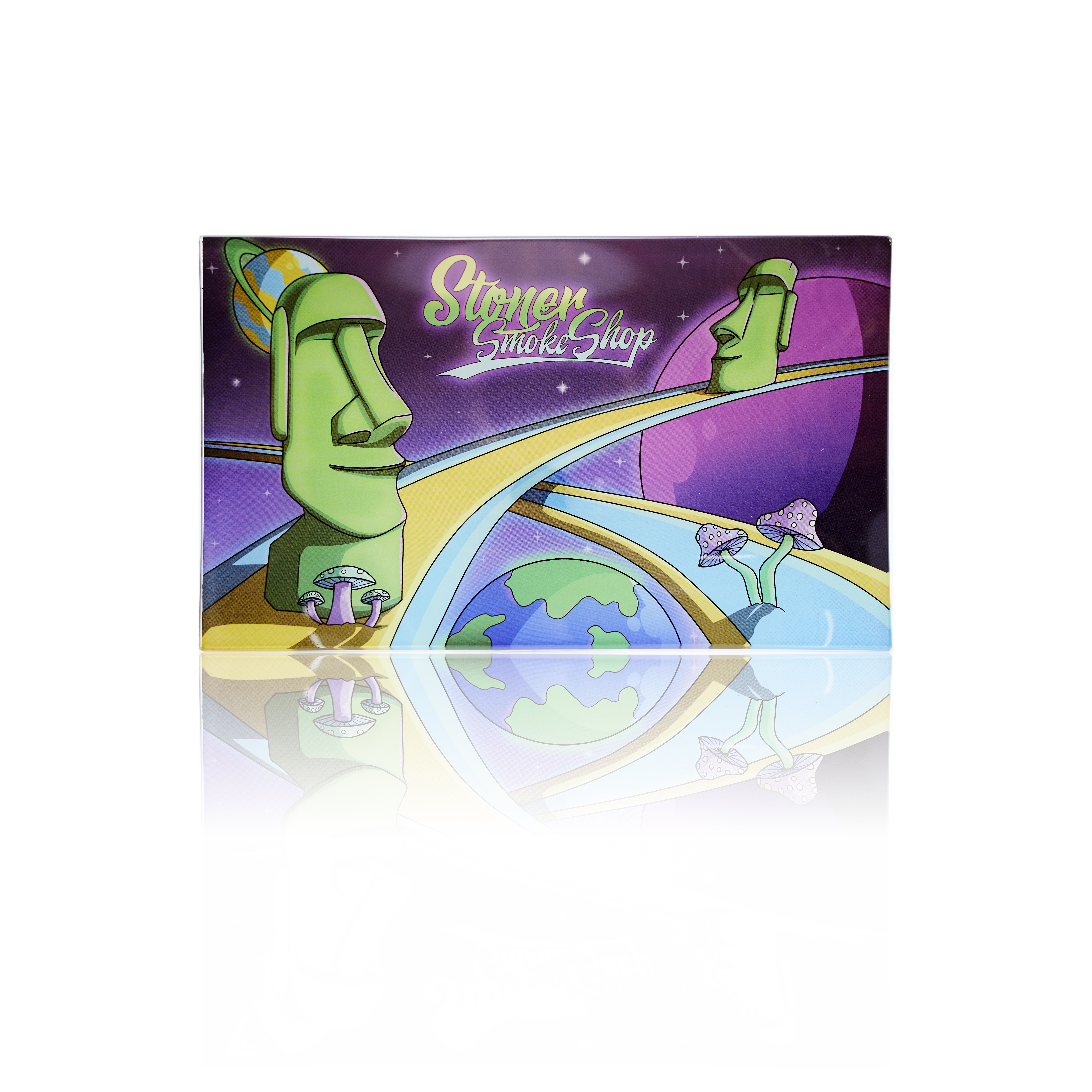 🇹🇼Stoner Smoke Shop -  （Universe）Glass Tray 玻璃捲煙盤