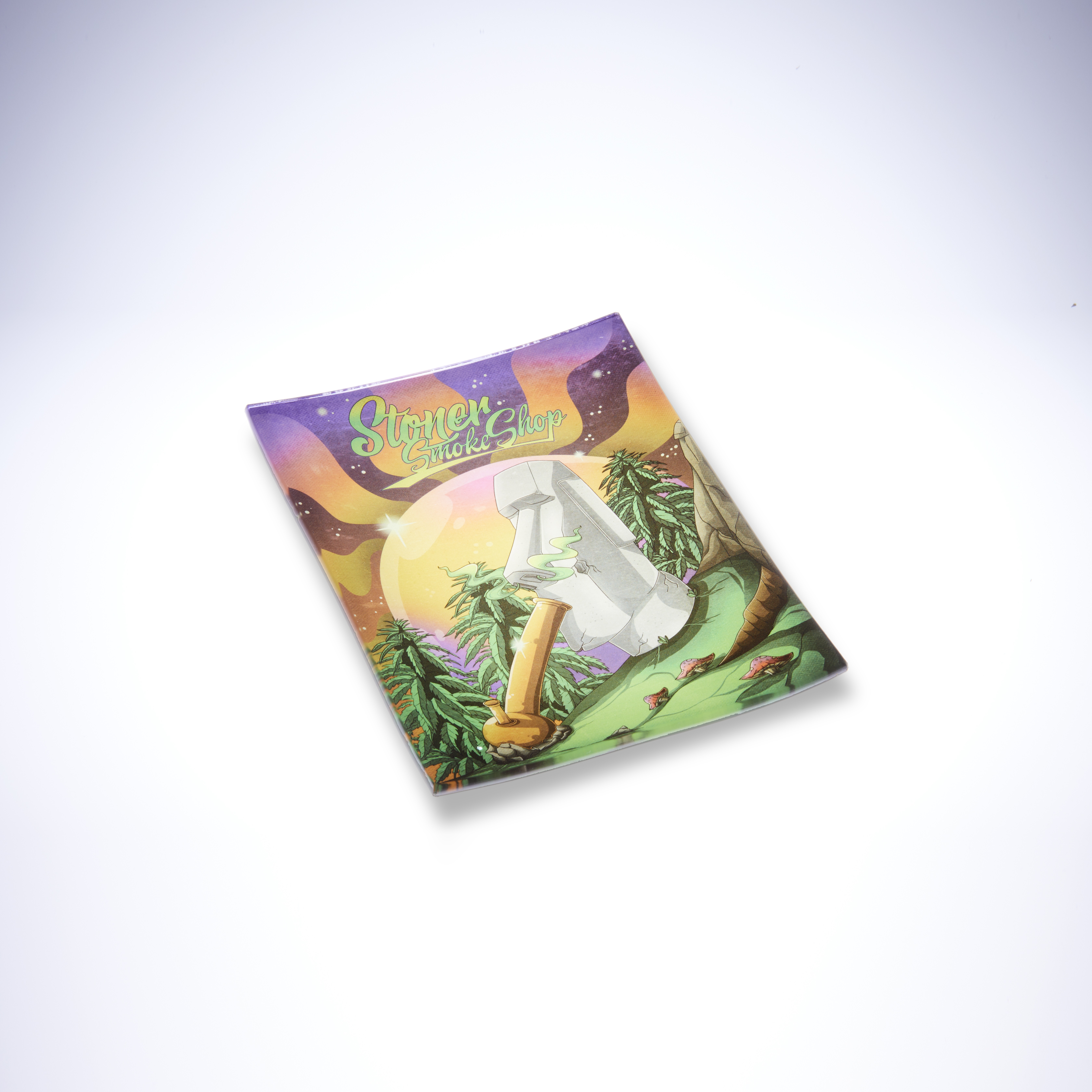🇹🇼Stoner Smoke Shop -  （石頭人水煙壺）Glass Tray 玻璃捲煙盤